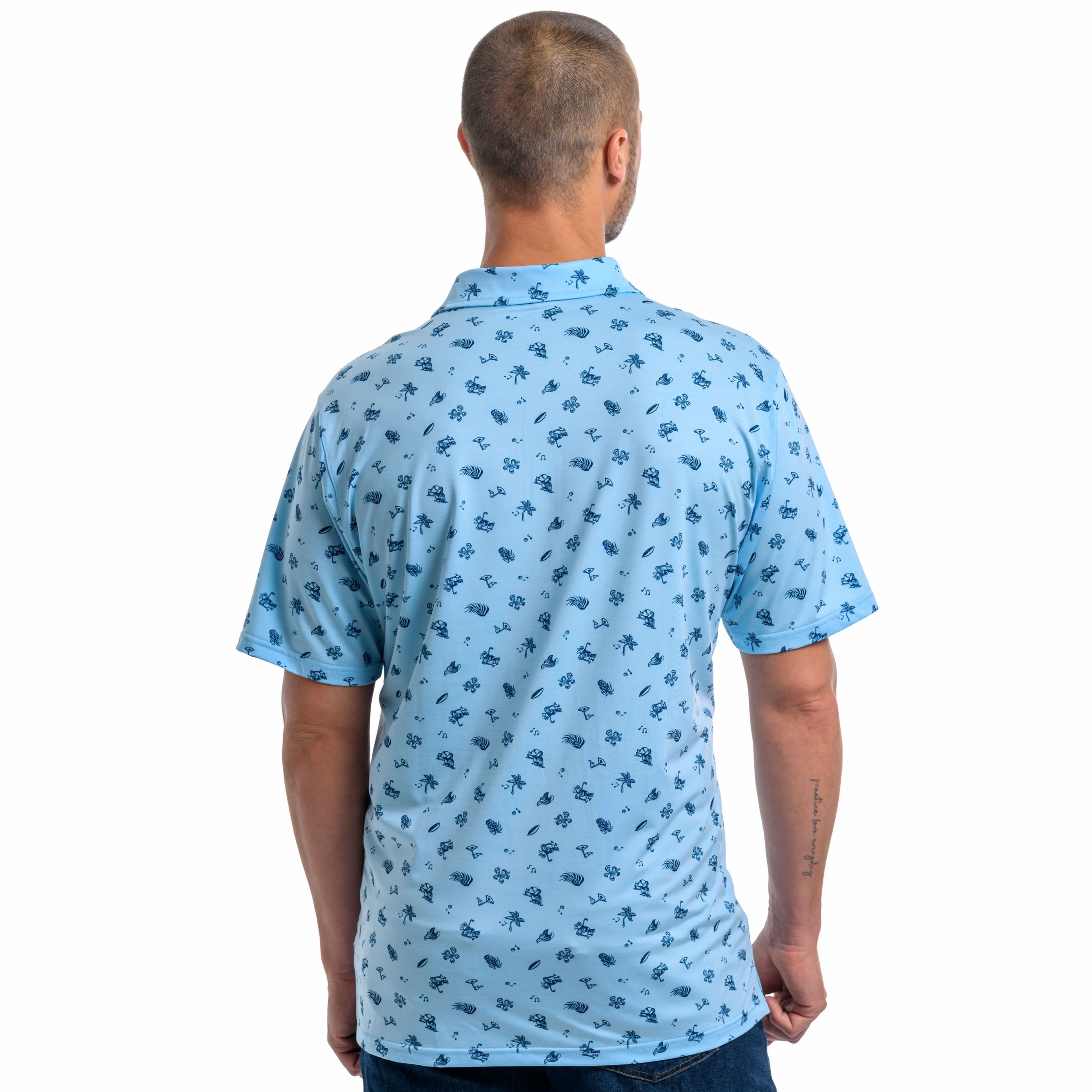 BLANK Mens Toucan Tee Time Polo