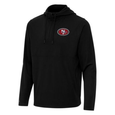 Antigua NFL San Francisco 49ers Men's Connected 1/4 Zip Hood