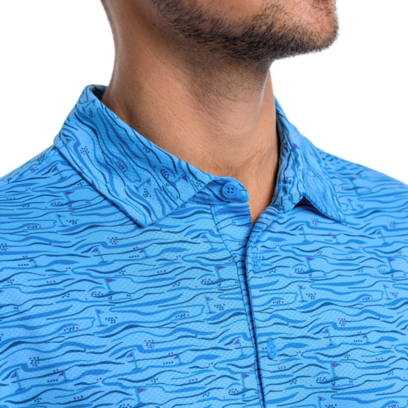BLANK Mens Dweller Polo