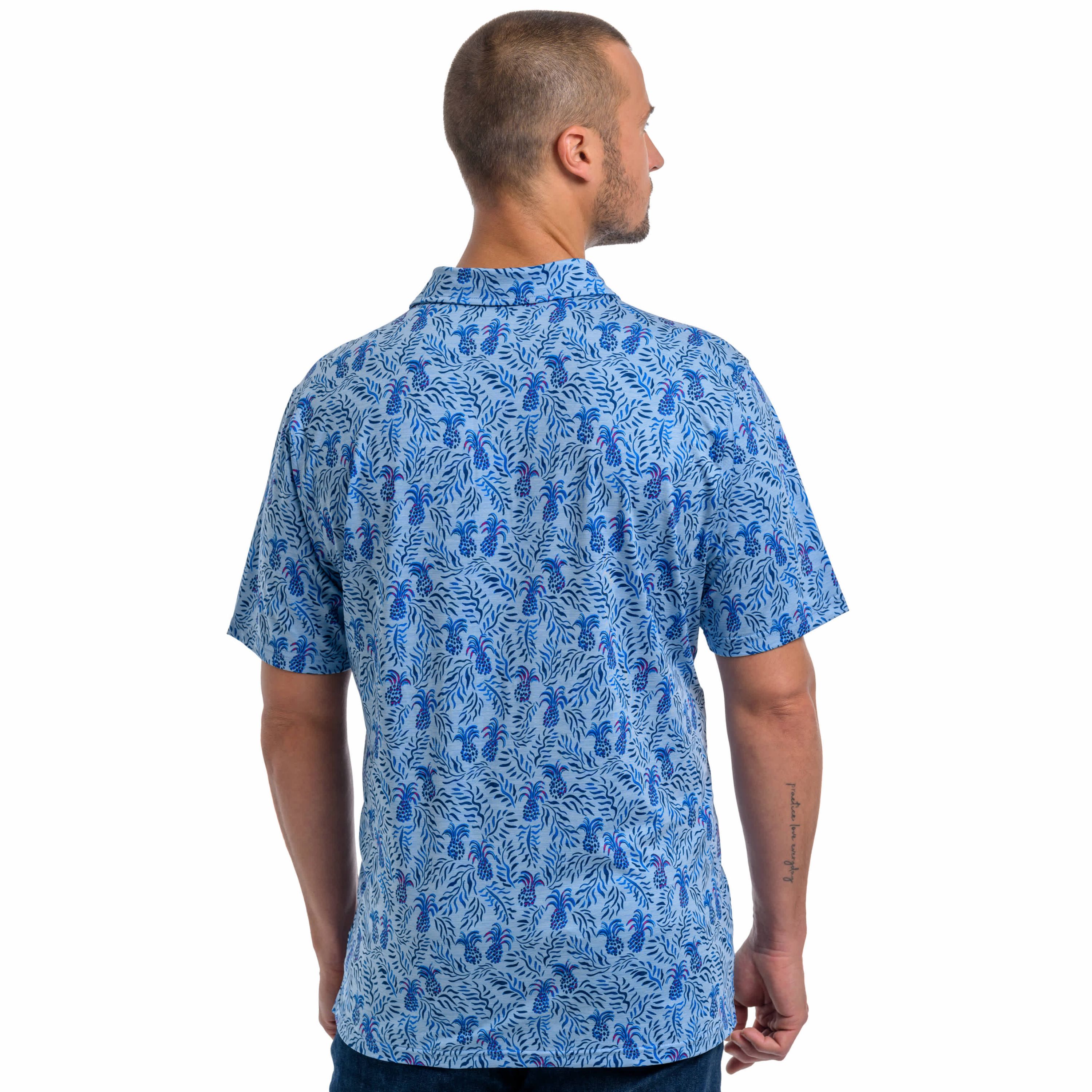 BLANK Mens Ananas Polo