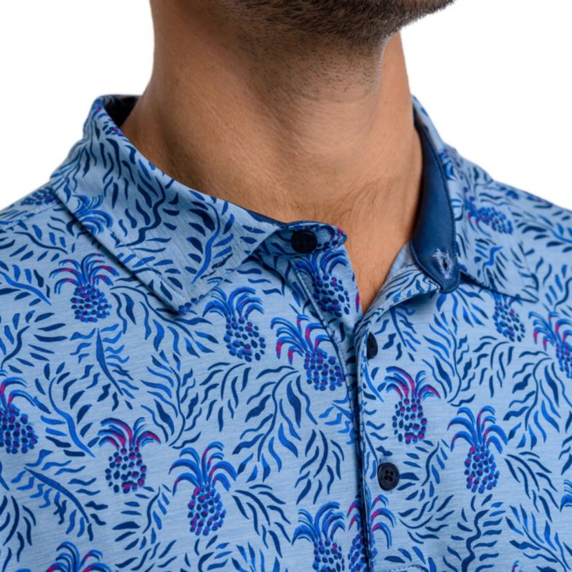 BLANK Mens Ananas Polo