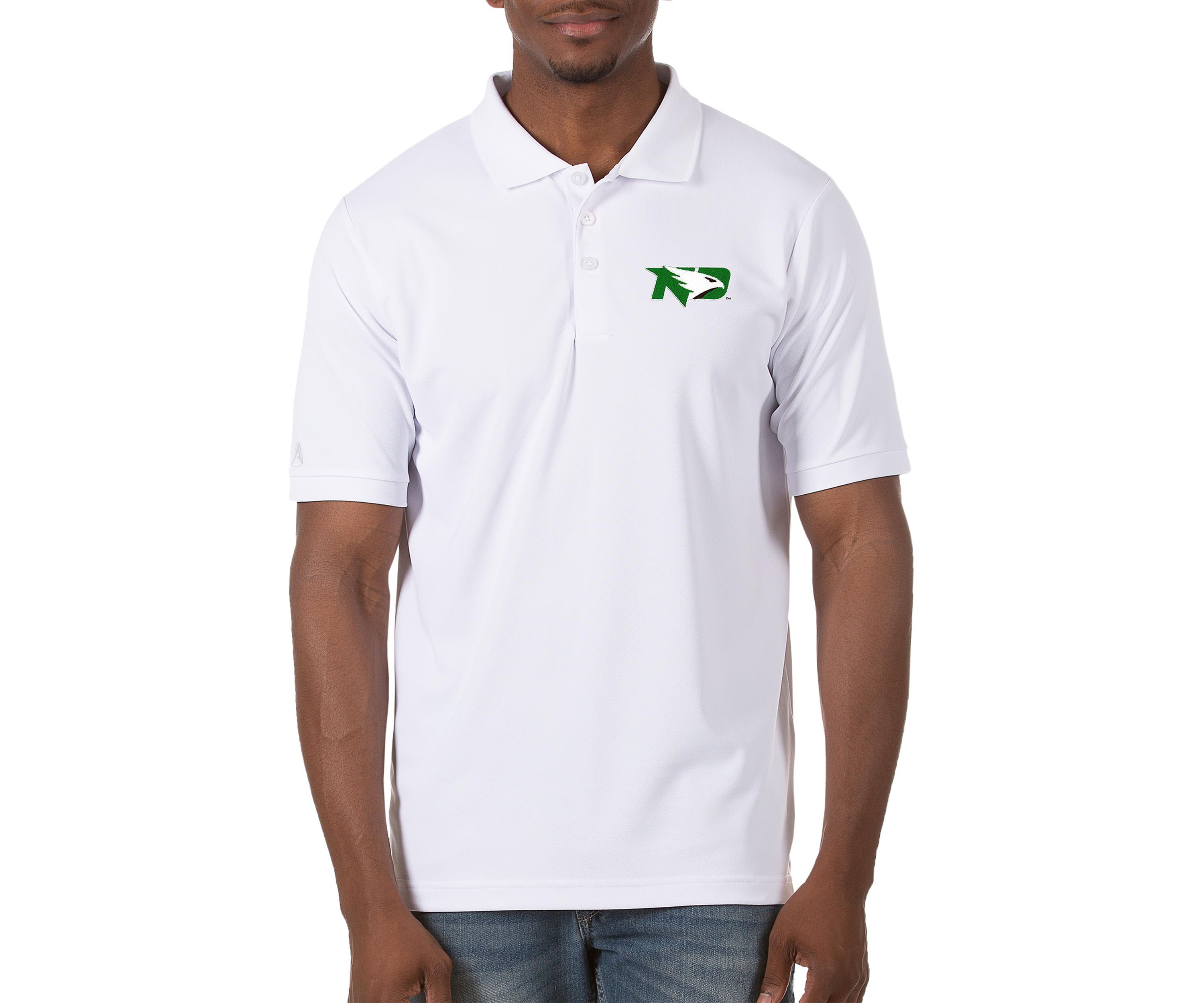 NCAA North Dakota Legacy Pique Polo
