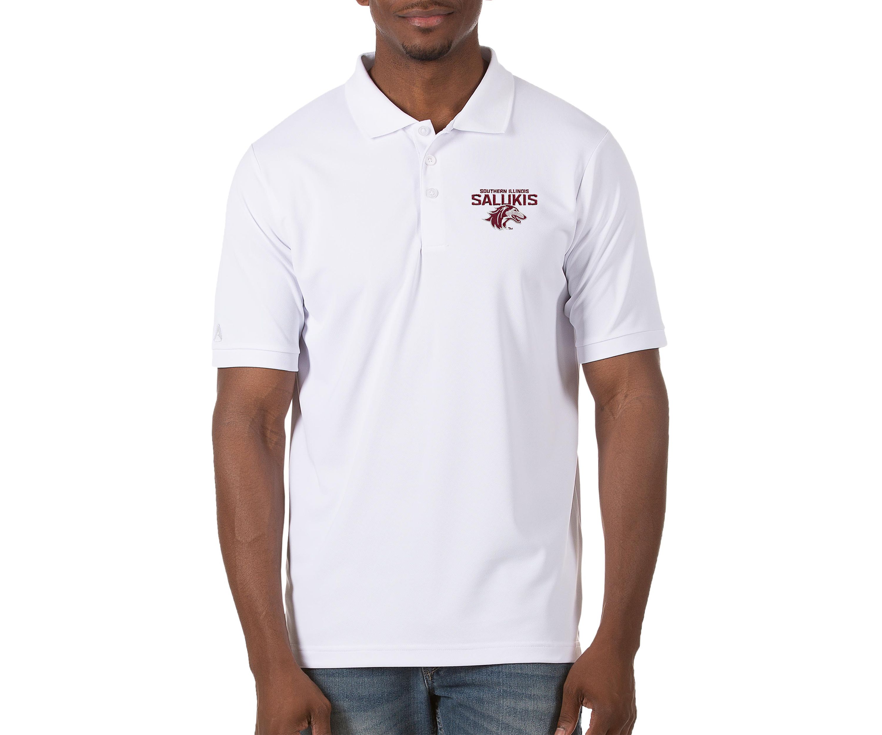 NCAA Southern Illinois Salukis Legacy Pique Polo