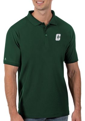 Antigua Men's Tulane Green Wave NCAA Tulane Wave Legacy Pique Polo, 3XL