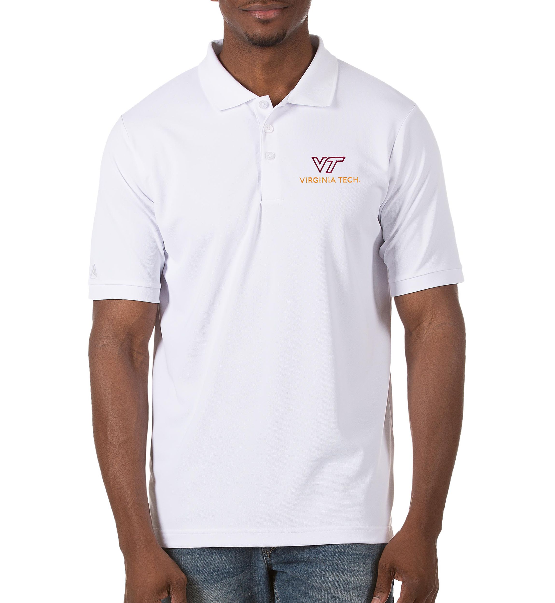 NCAA Virginia Tech Hokies Legacy Pique Polo
