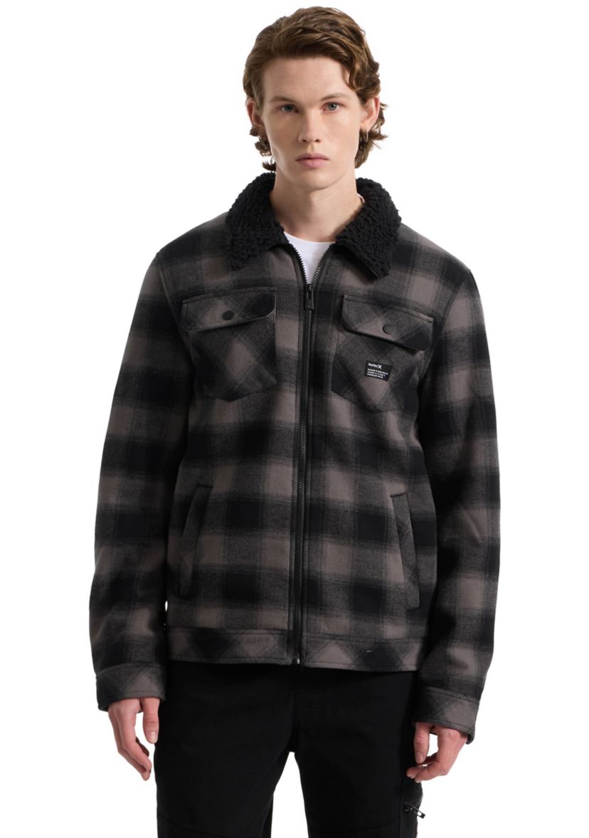 Mens Jimmy Flannel Trucker Jacket