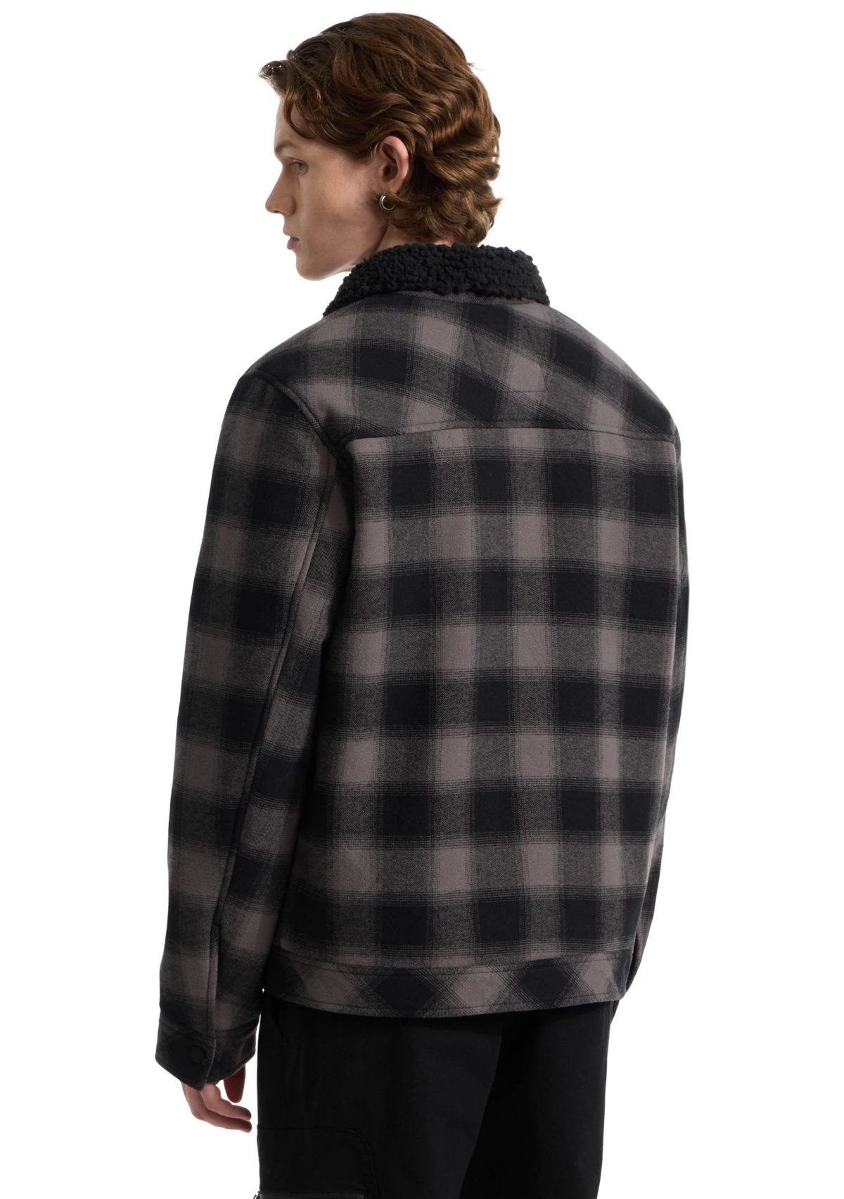 Mens Jimmy Flannel Trucker Jacket