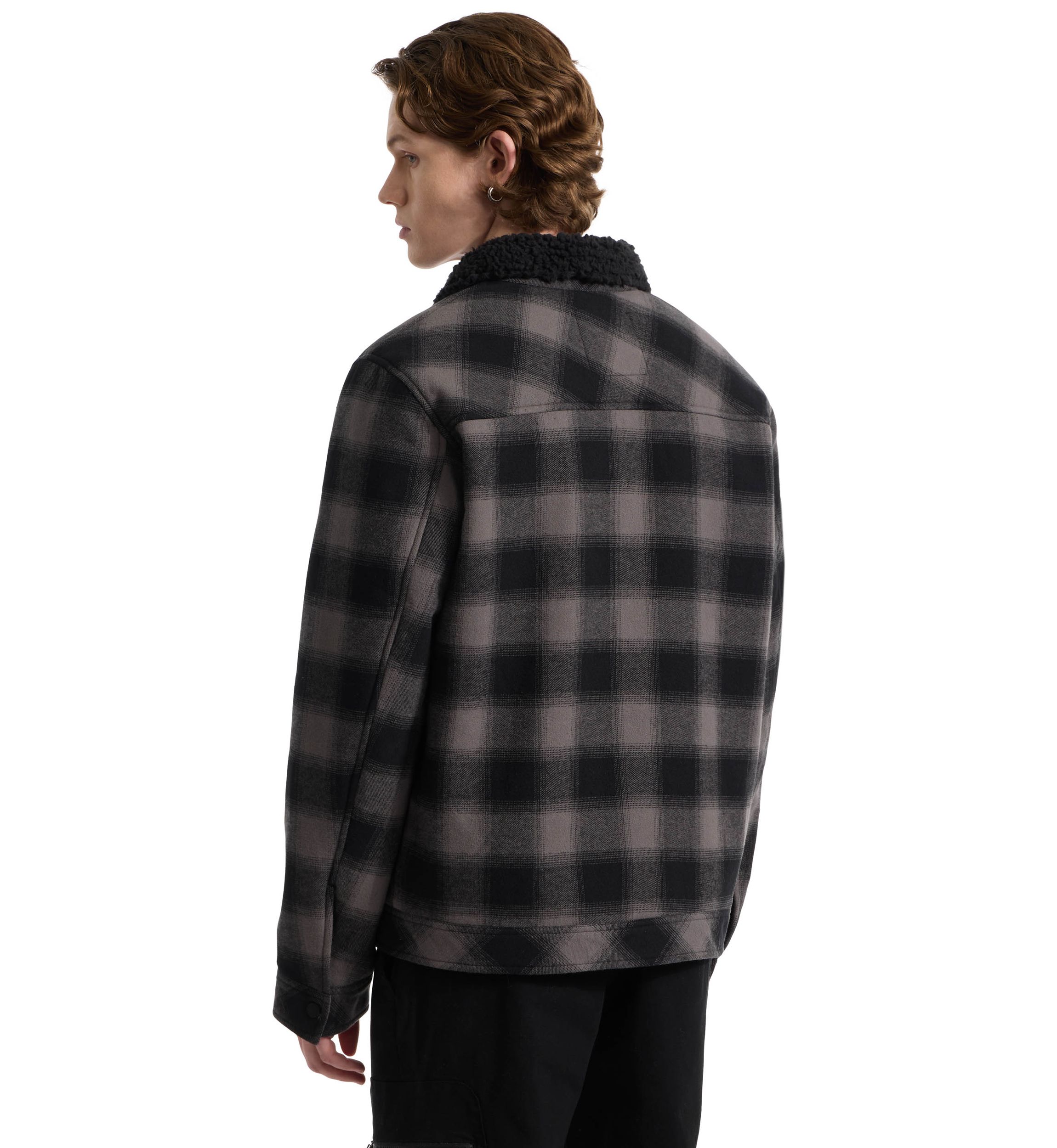 Mens Jimmy Flannel Trucker Jacket