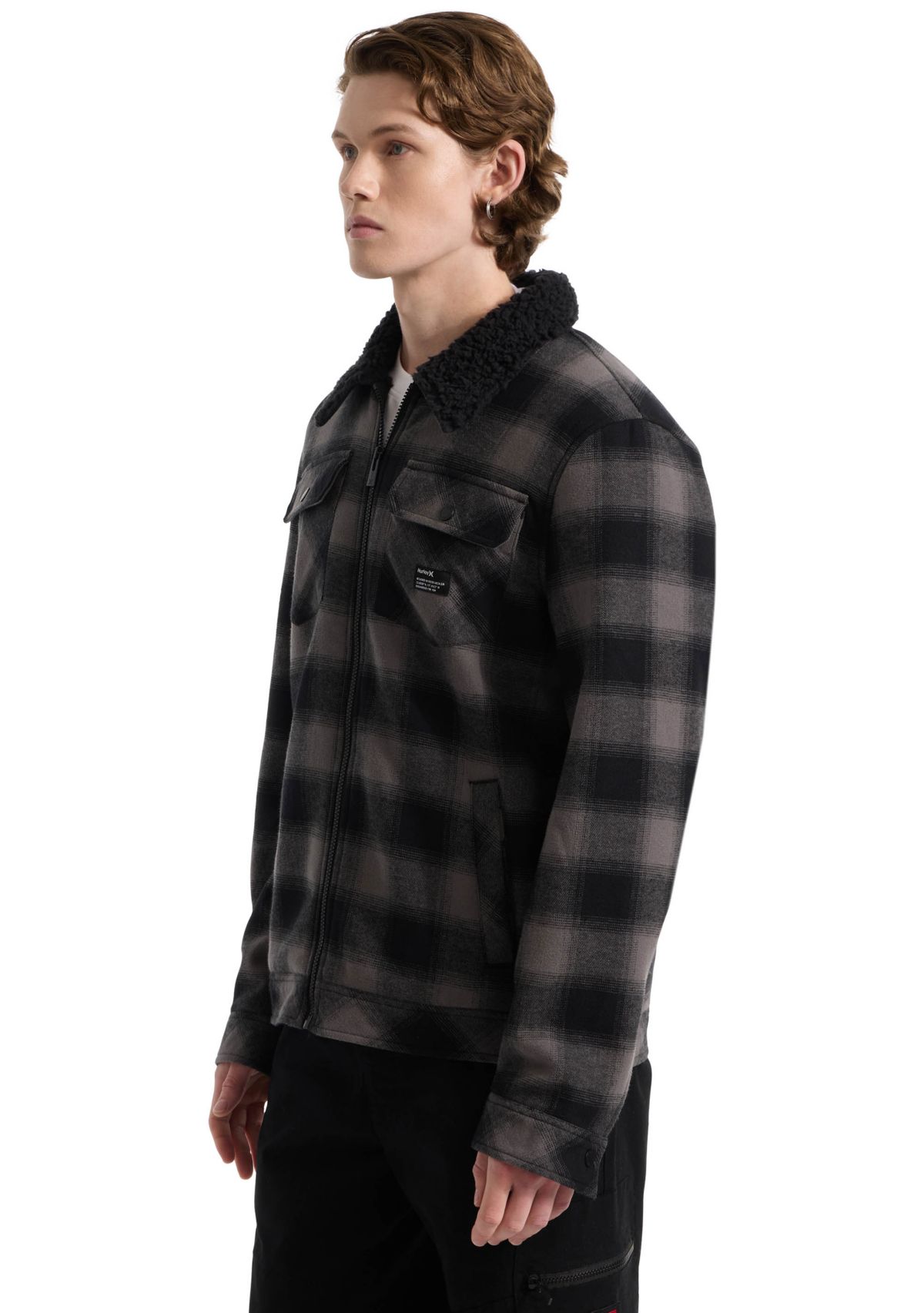 Mens Jimmy Flannel Trucker Jacket