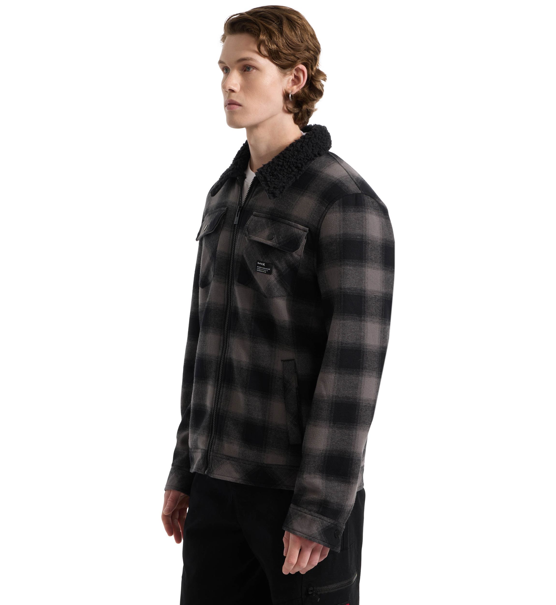 Mens Jimmy Flannel Trucker Jacket
