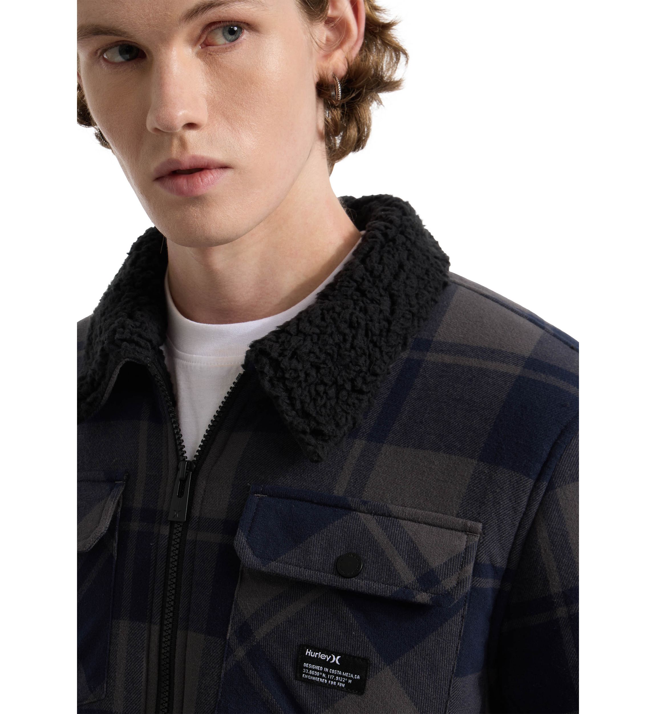 Men’s Wade Flannel Trucker Jacket