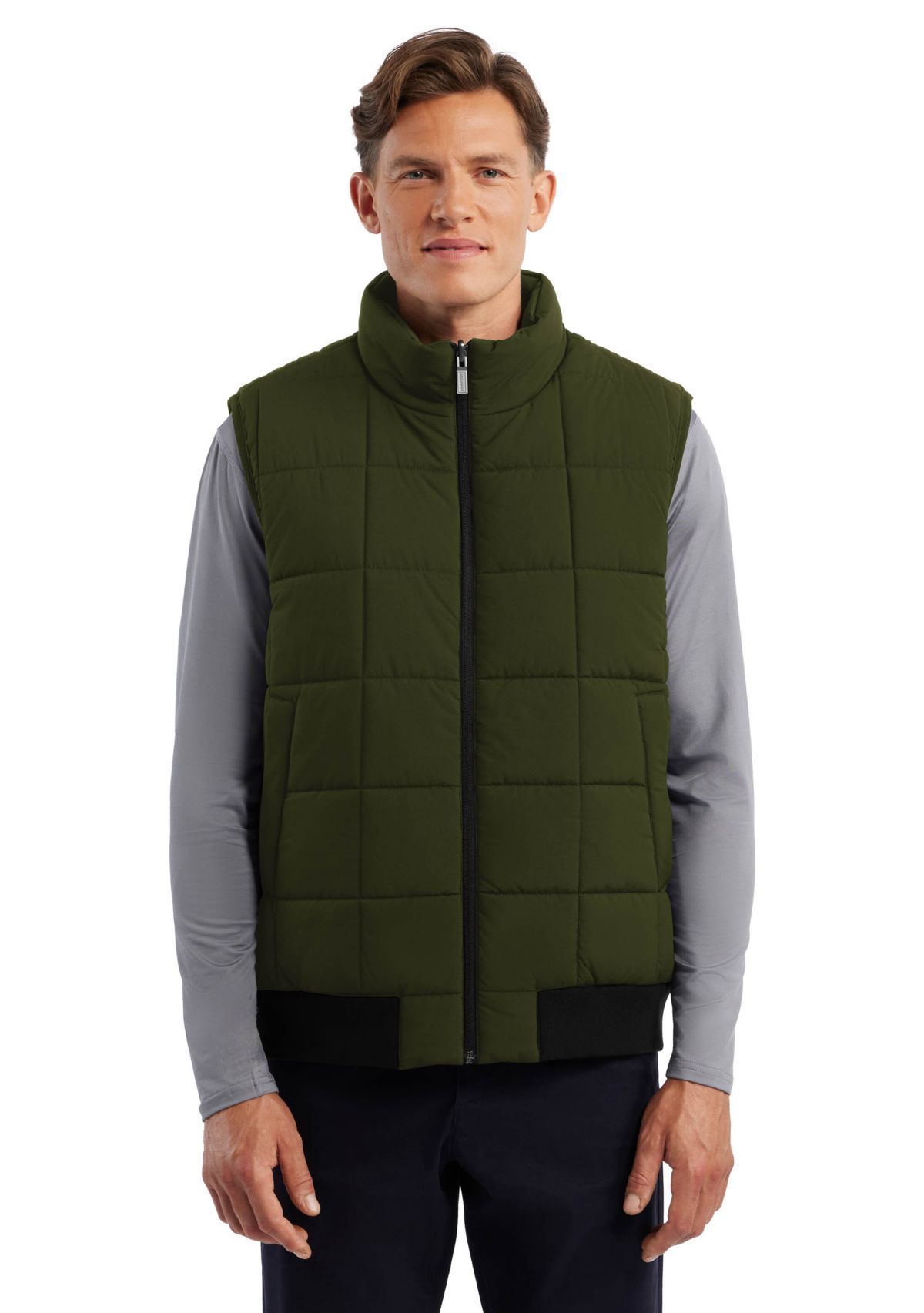 Mens Stan Reversible Bomber Vest