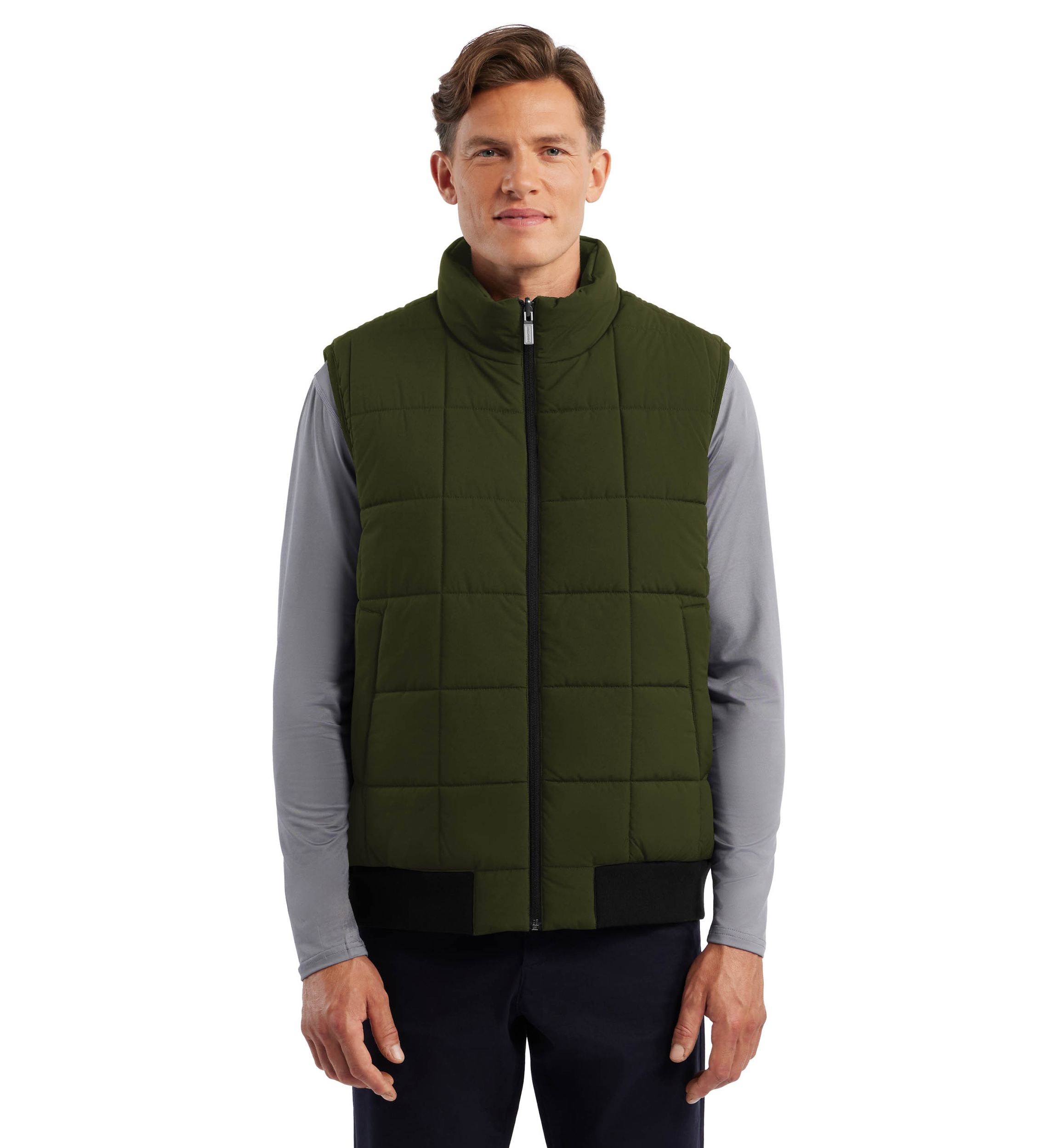 Mens Stan Reversible Bomber Vest
