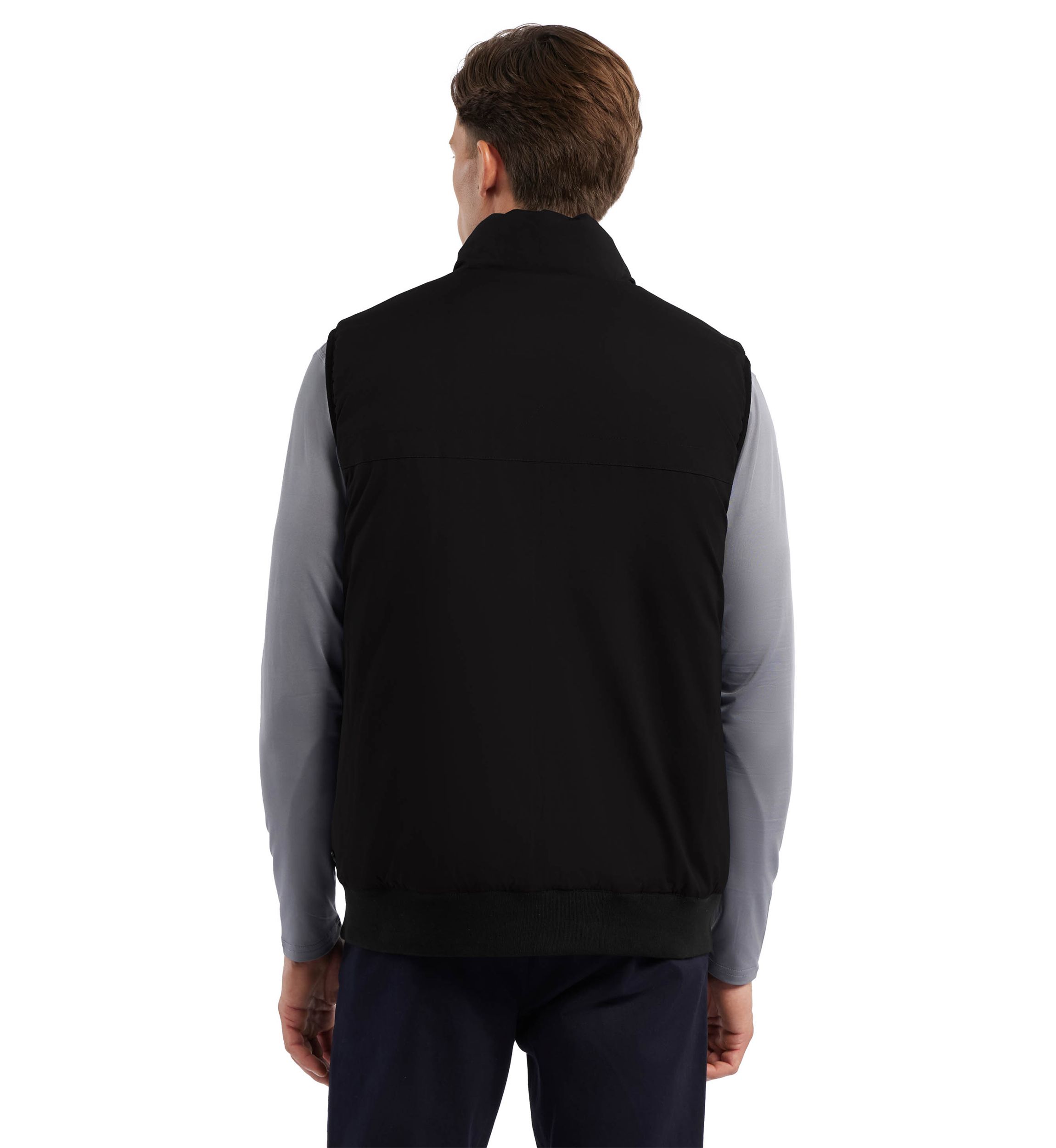 Mens Stan Reversible Bomber Vest