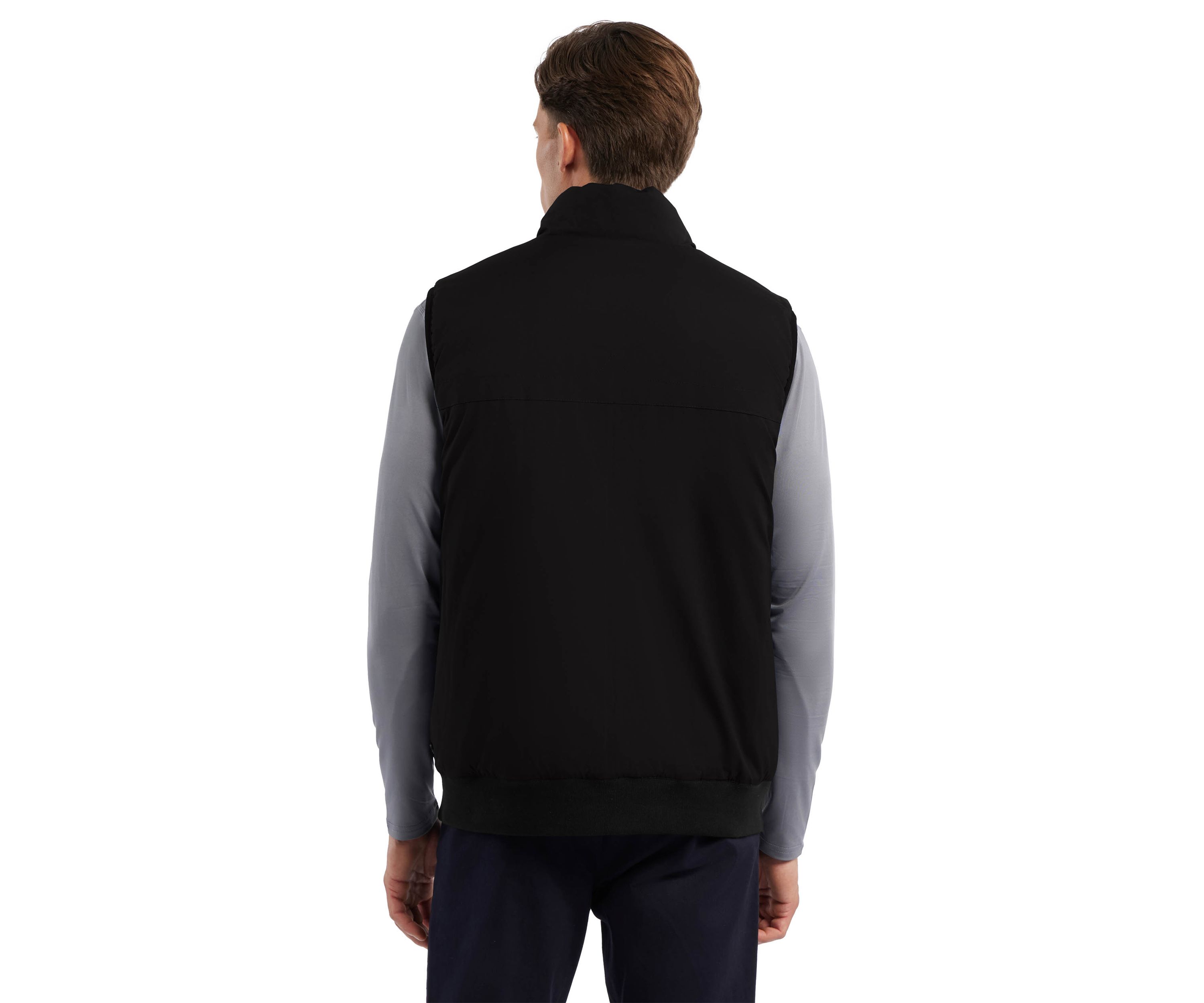 Mens Stan Reversible Bomber Vest