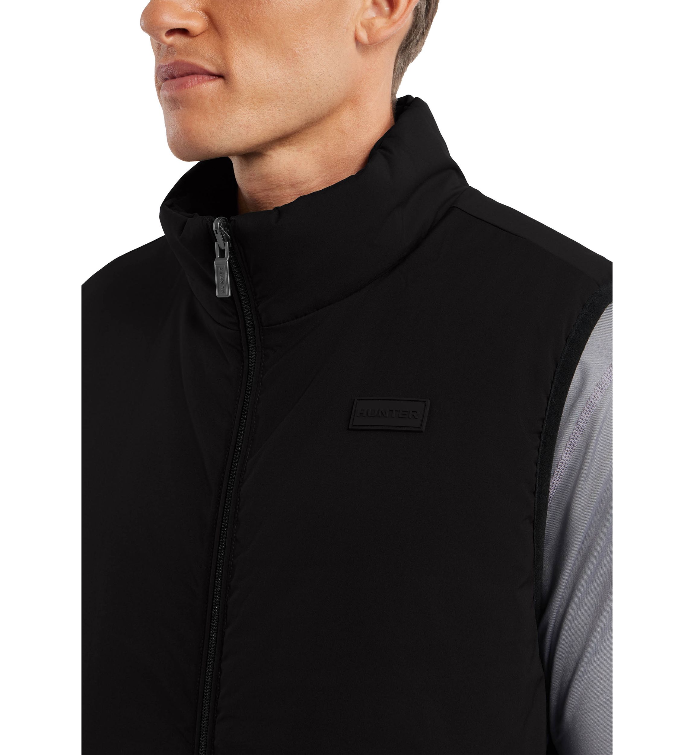 Mens Stan Reversible Bomber Vest