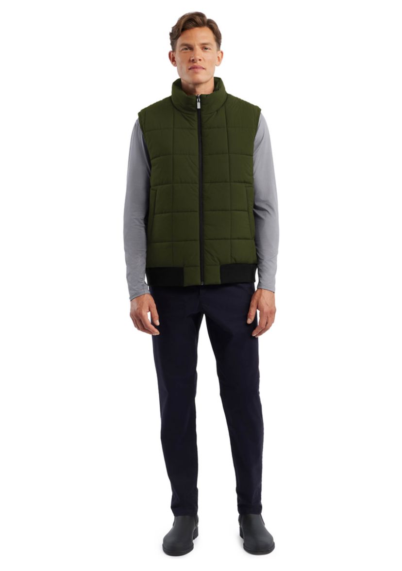 Mens Stan Reversible Bomber Vest