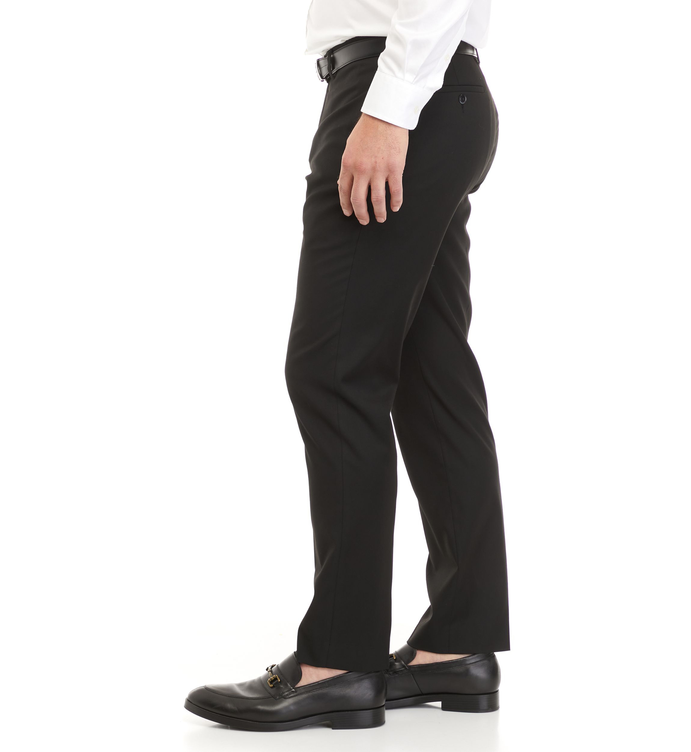 Mens Flat Front Side Seam Pants