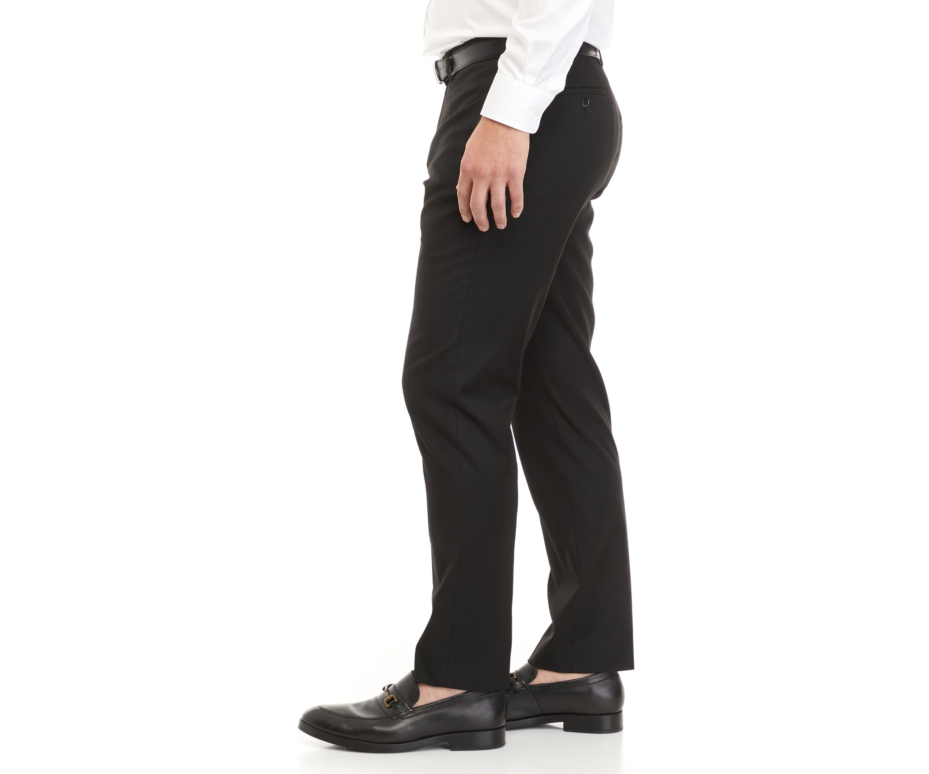 Mens Flat Front Side Seam Pants
