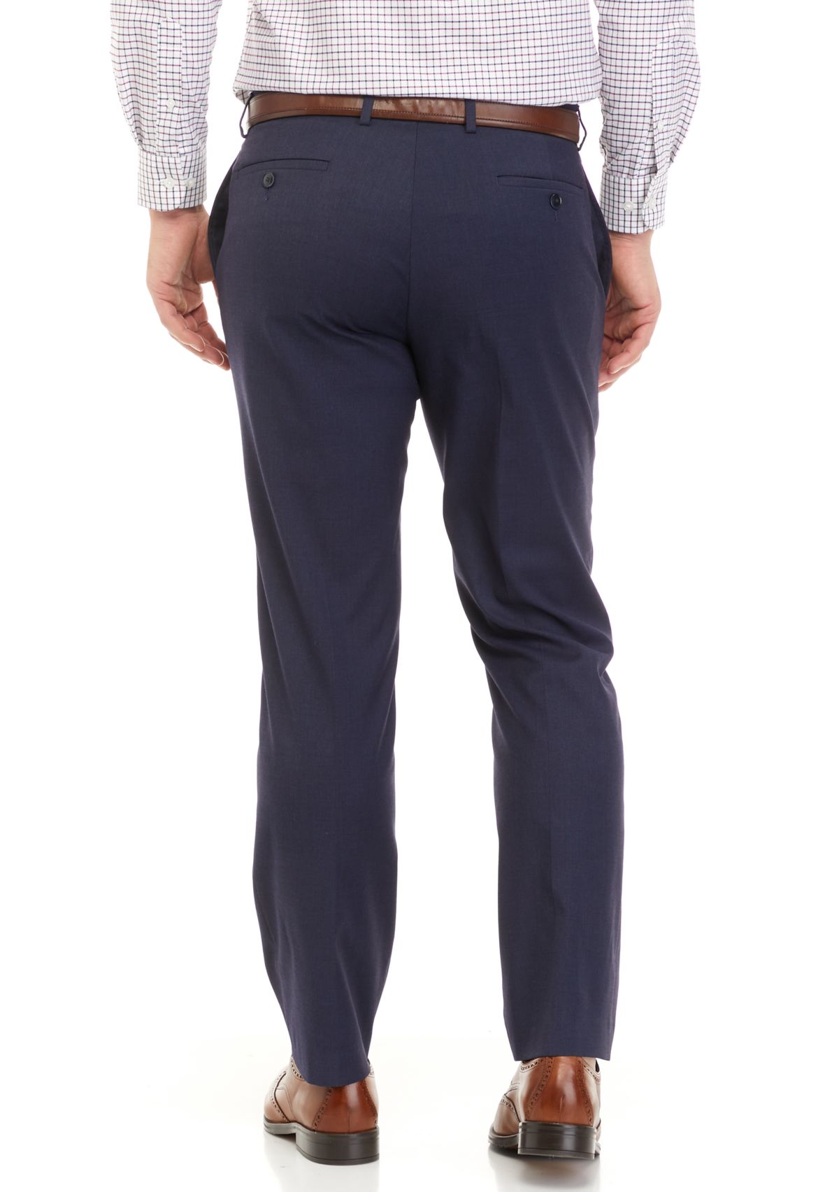 Mens Flat Front Side Seam Pants 