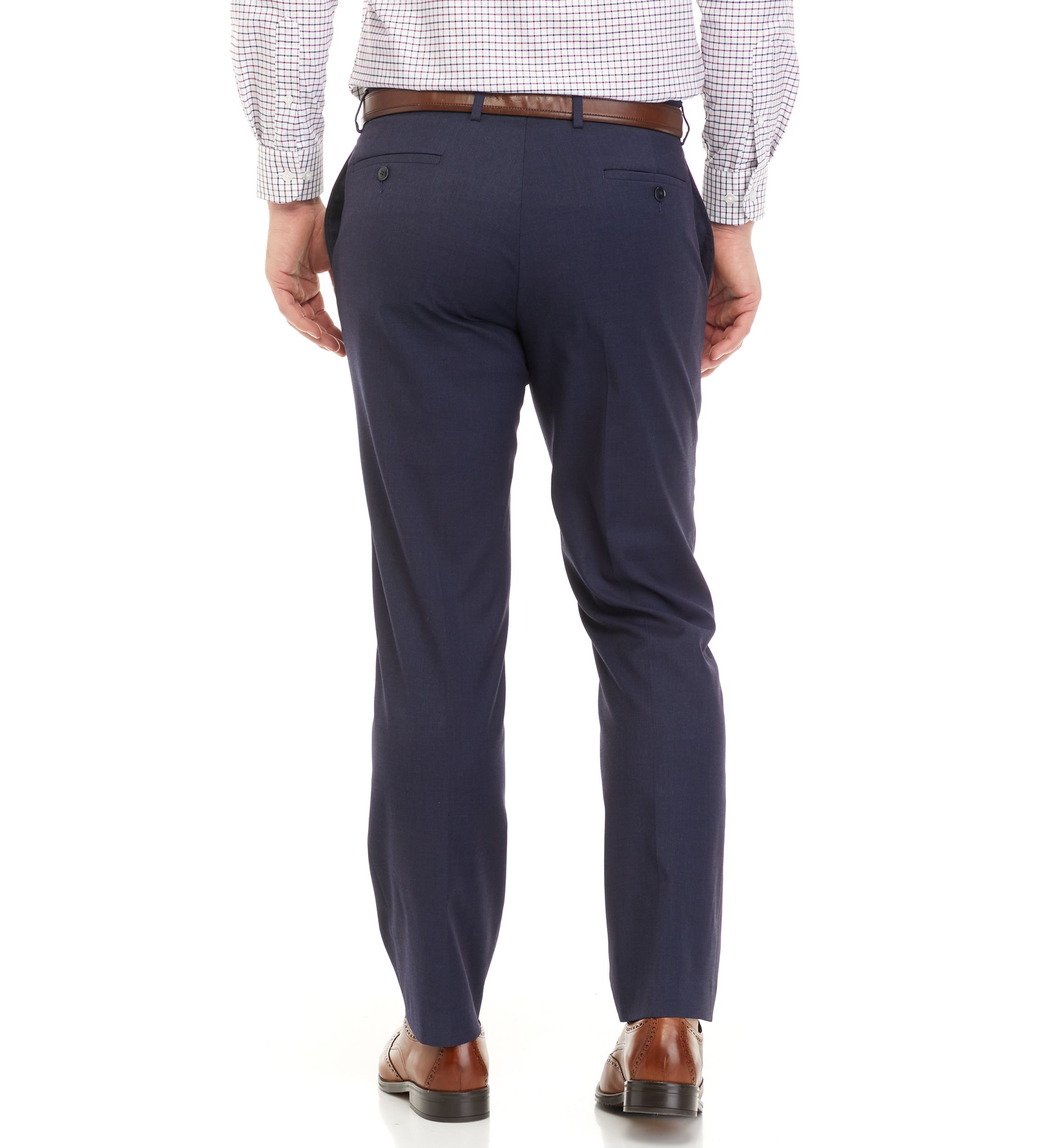 Mens Flat Front Side Seam Pants 