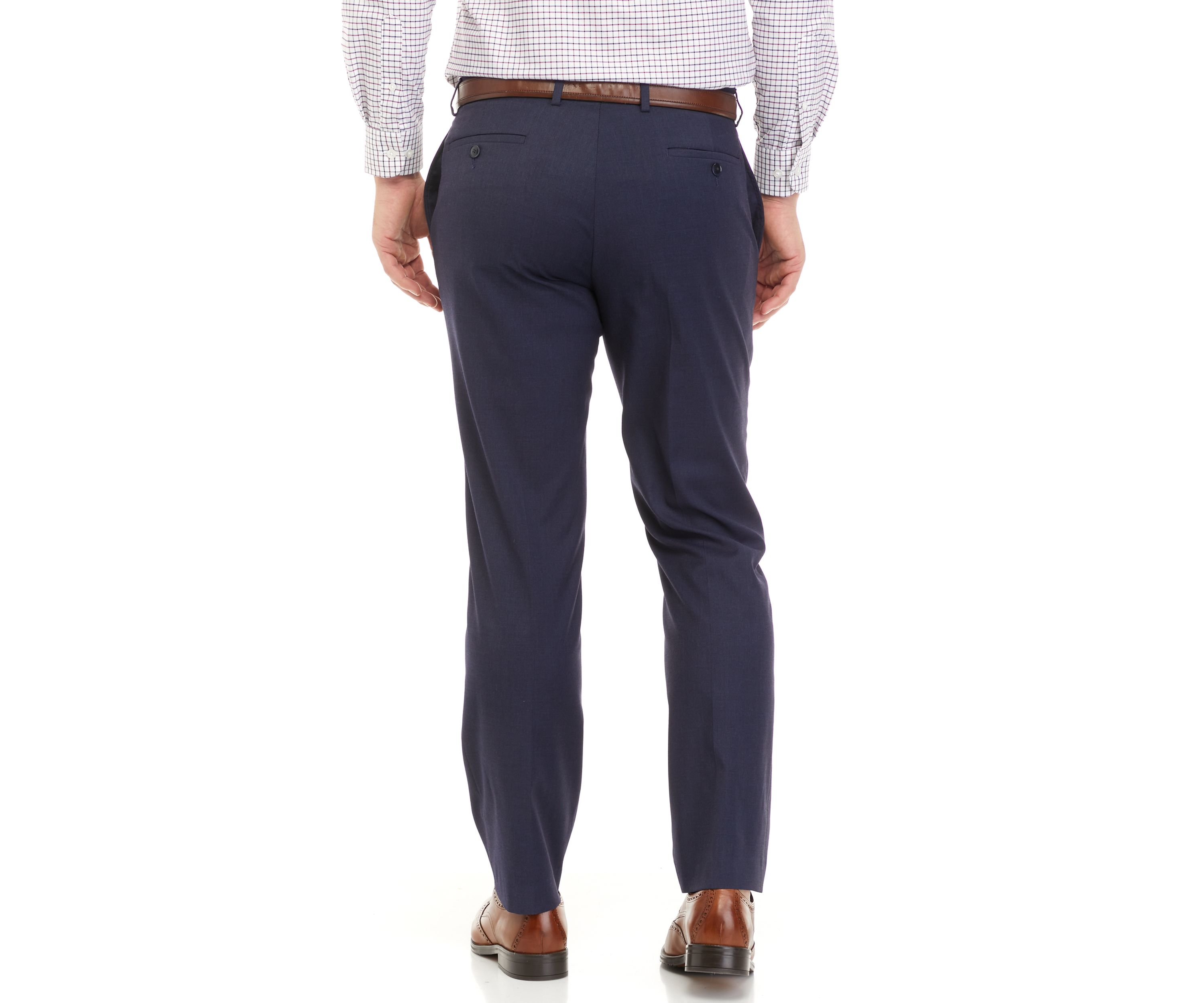 Mens Flat Front Side Seam Pants 