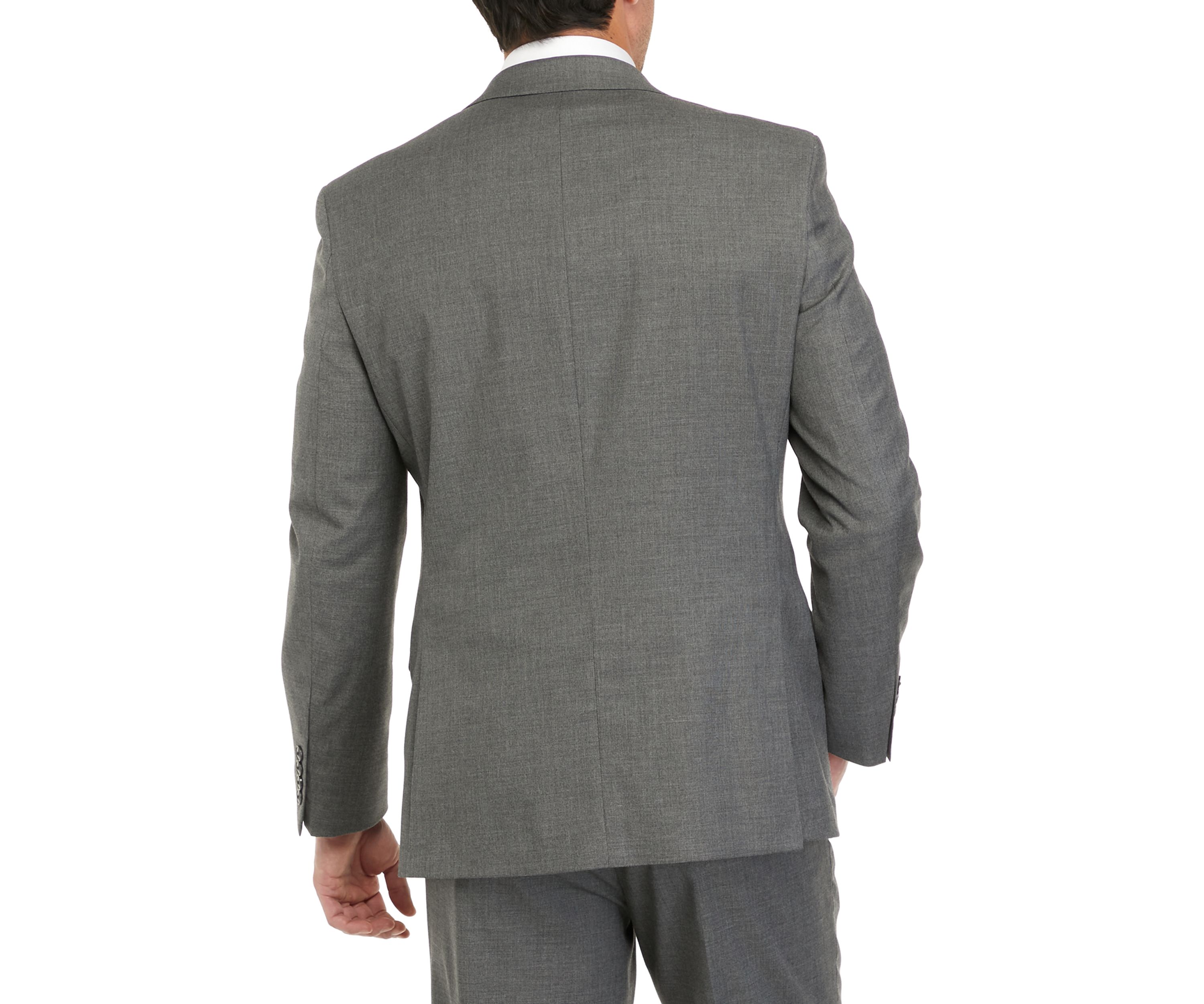 2-Button Notch Lapel Flap Pocket Slim Fit Stretch Suit Separate Jacket 