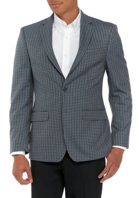 Heusen Men's Checkered Coat belk