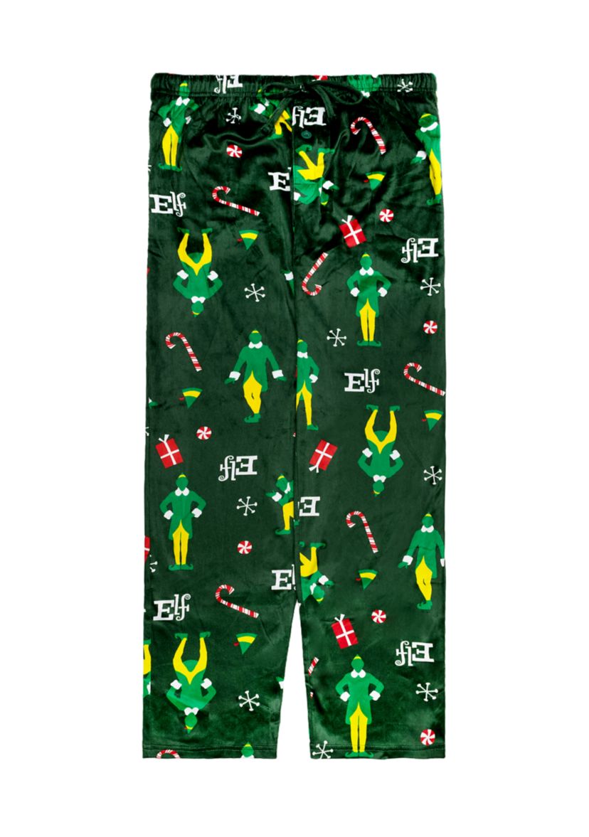 Mens Buddy The Elf Pajama Pants