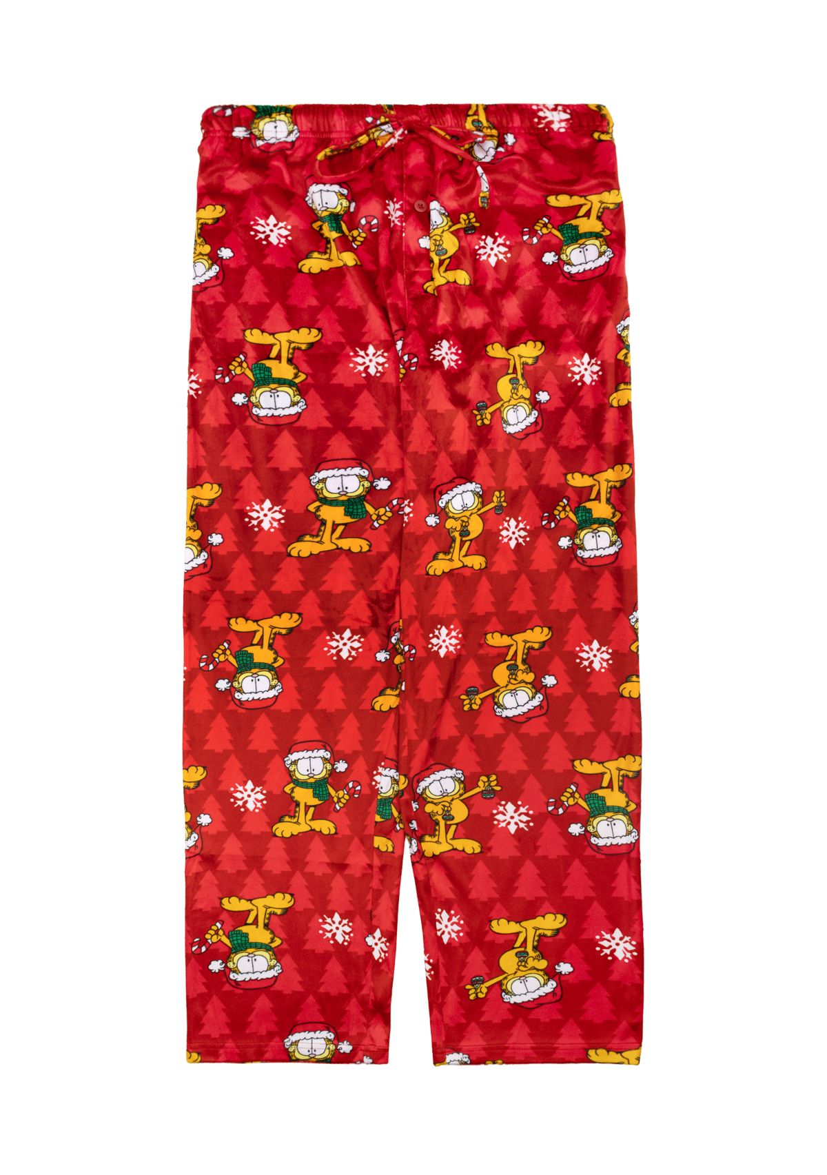 Mens Garfield Trim the Tree Pajama Pants