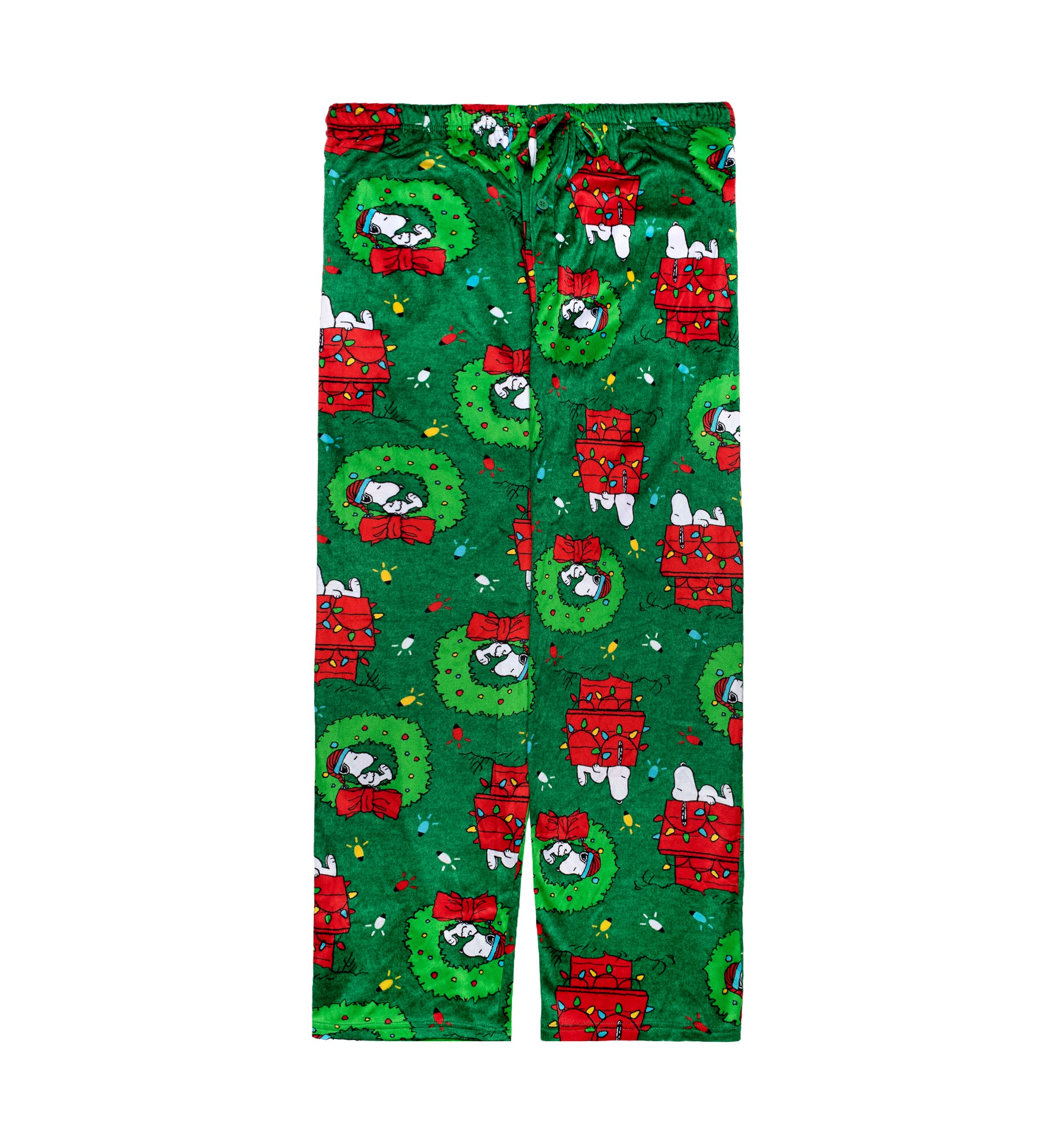 Mens Shiny Snoopy Pajama Pants
