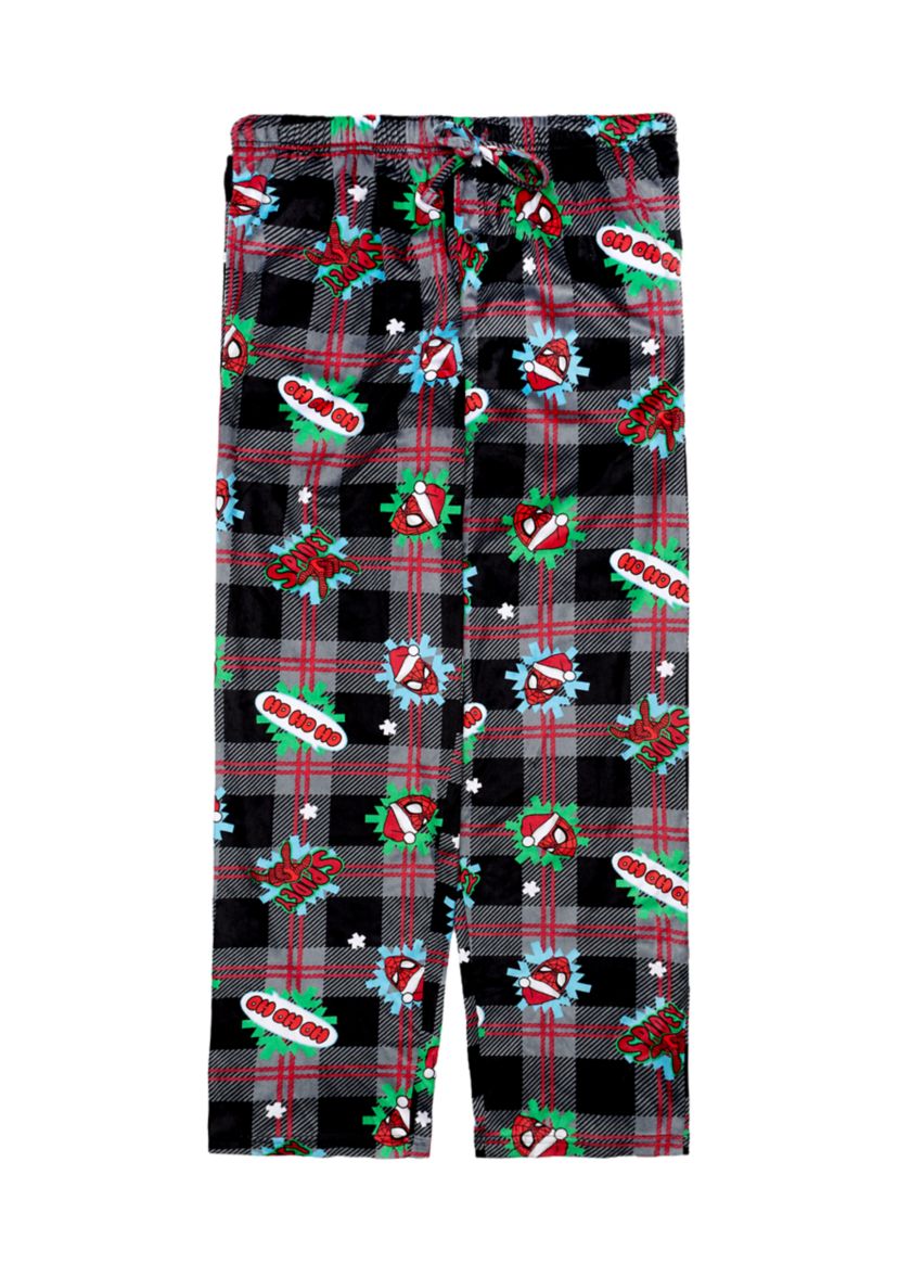 Mens Spidey Festive Pajama Pants