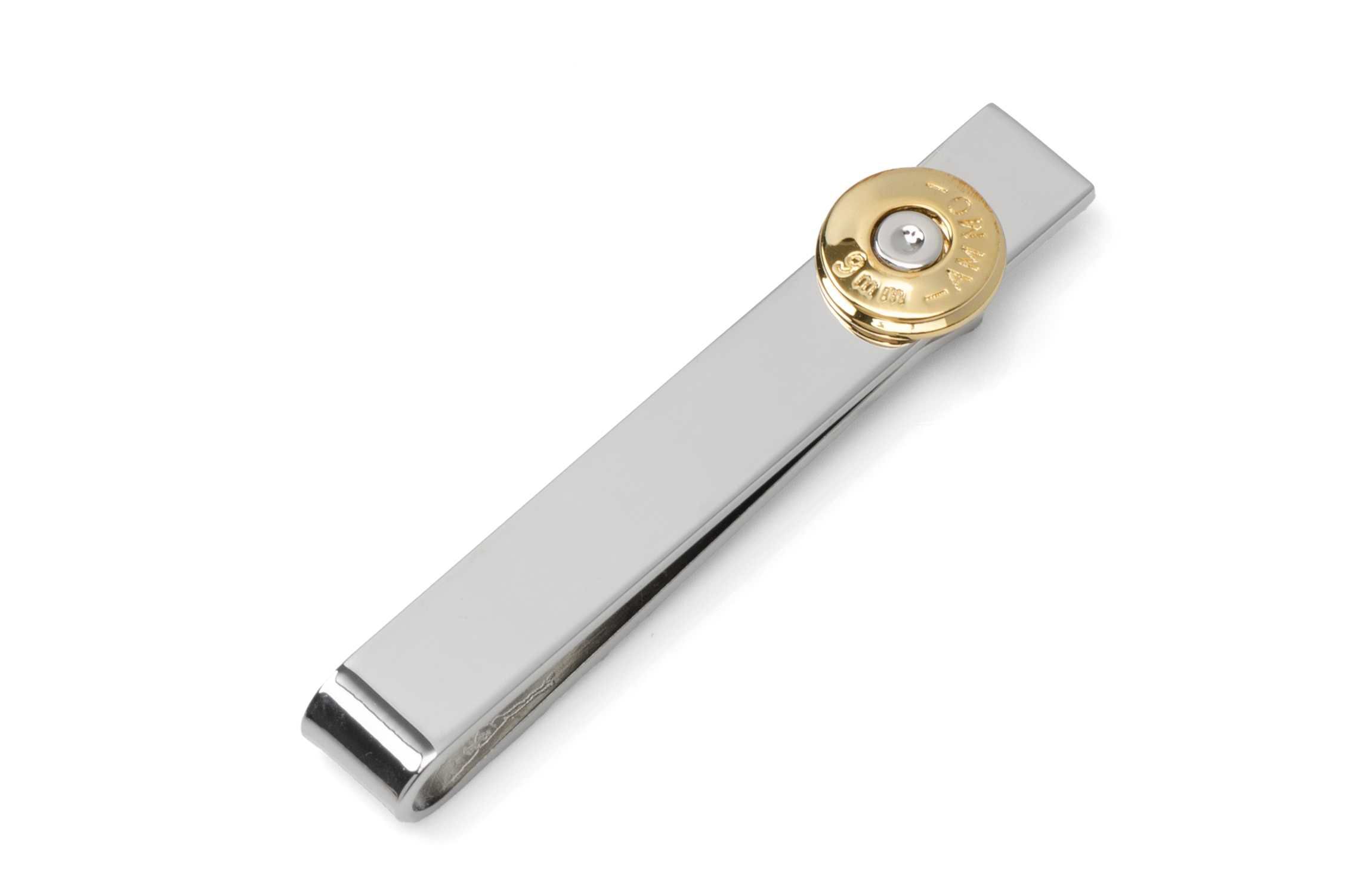 Bullet Silver Tie Bar