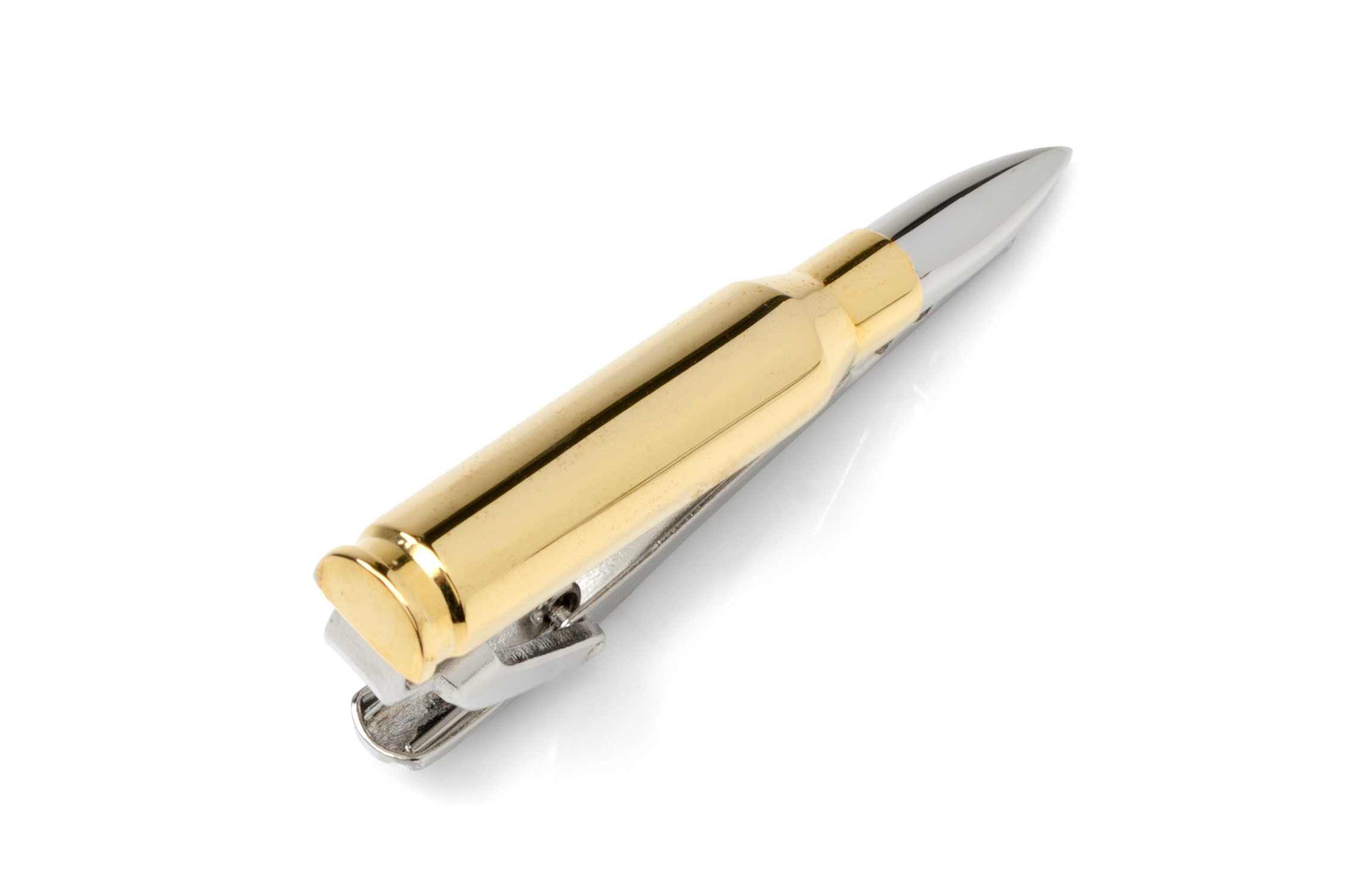 50 Cal Bullet Tie Clip