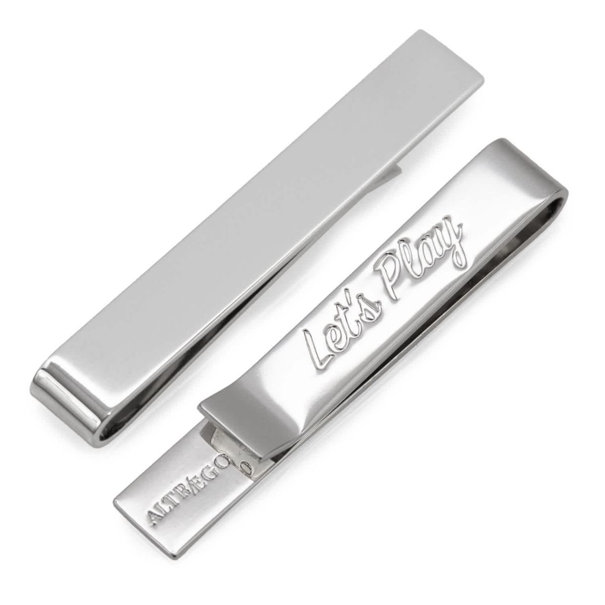 Lets Play Hidden Message Tie Bar