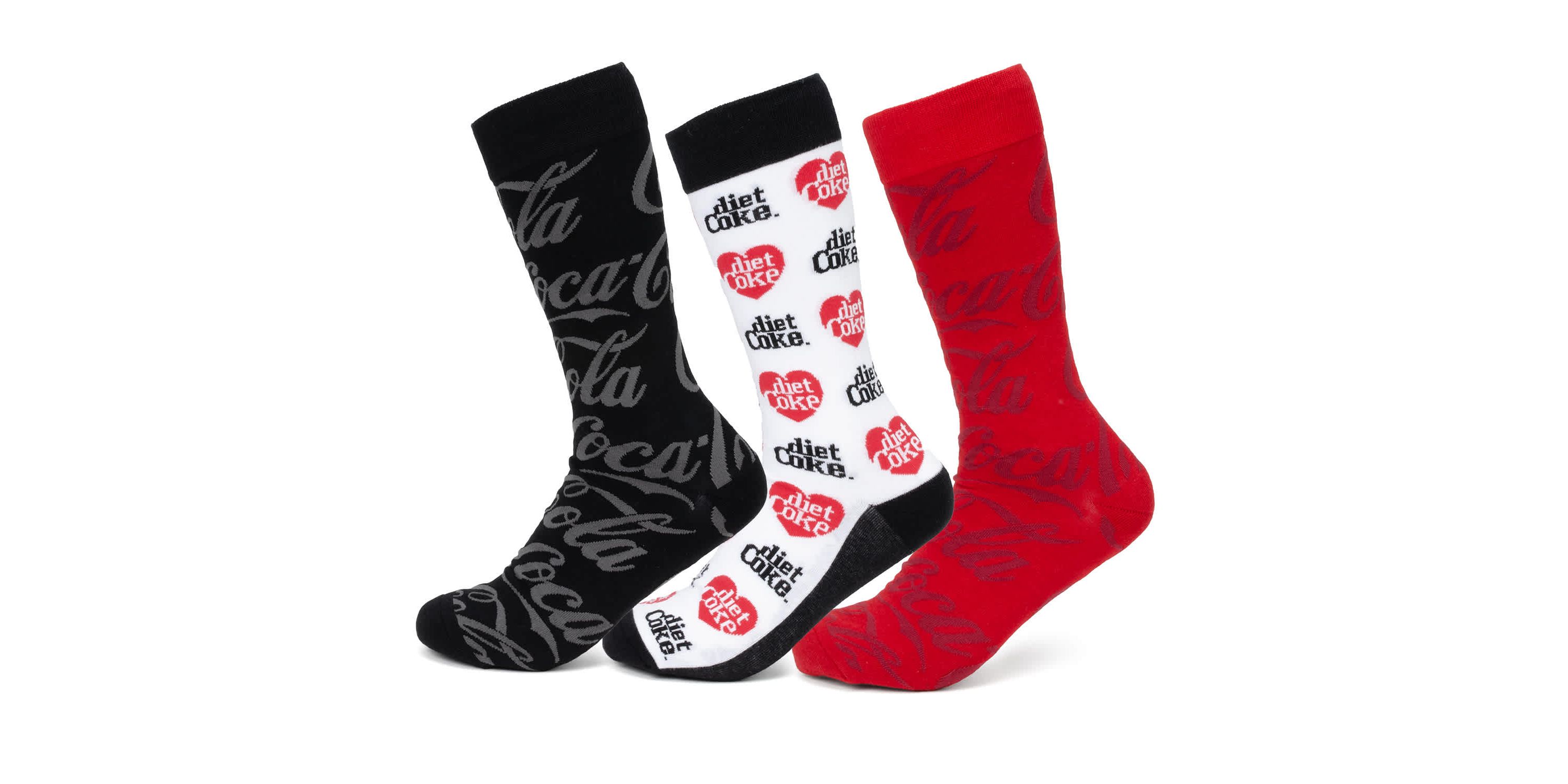 Coca-Cola 3 Pack Sock Set