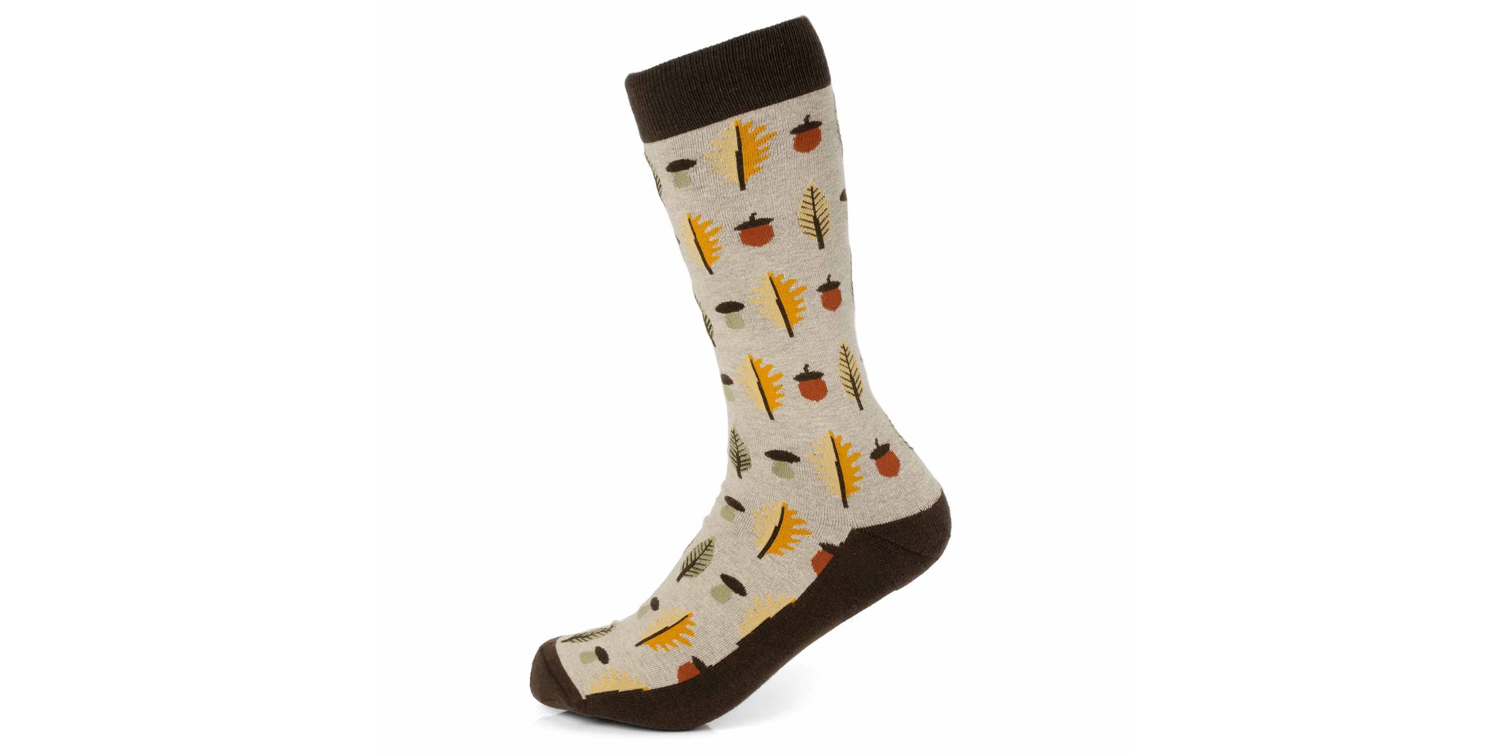Autumn Air Tan Mens Socks