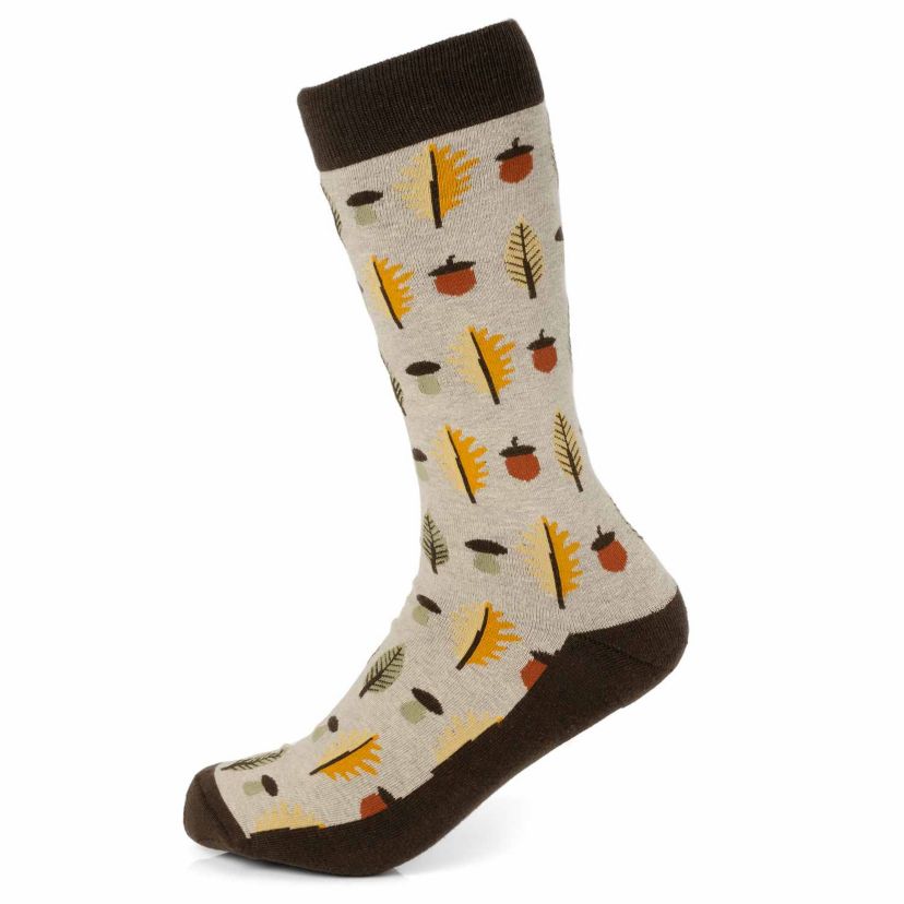 Autumn Air Tan Mens Socks