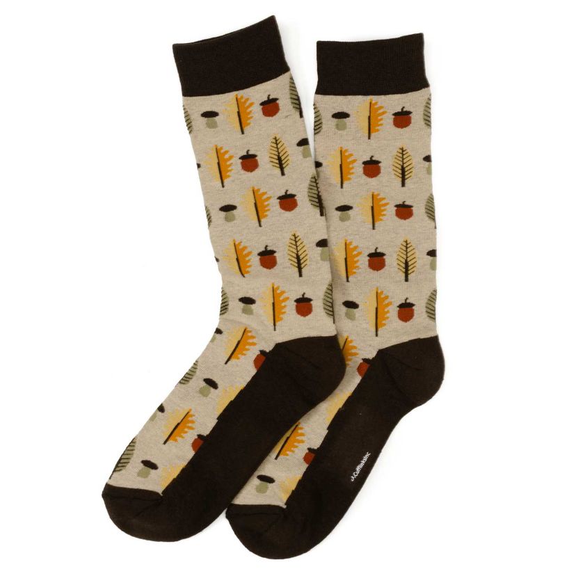 Autumn Air Tan Mens Socks