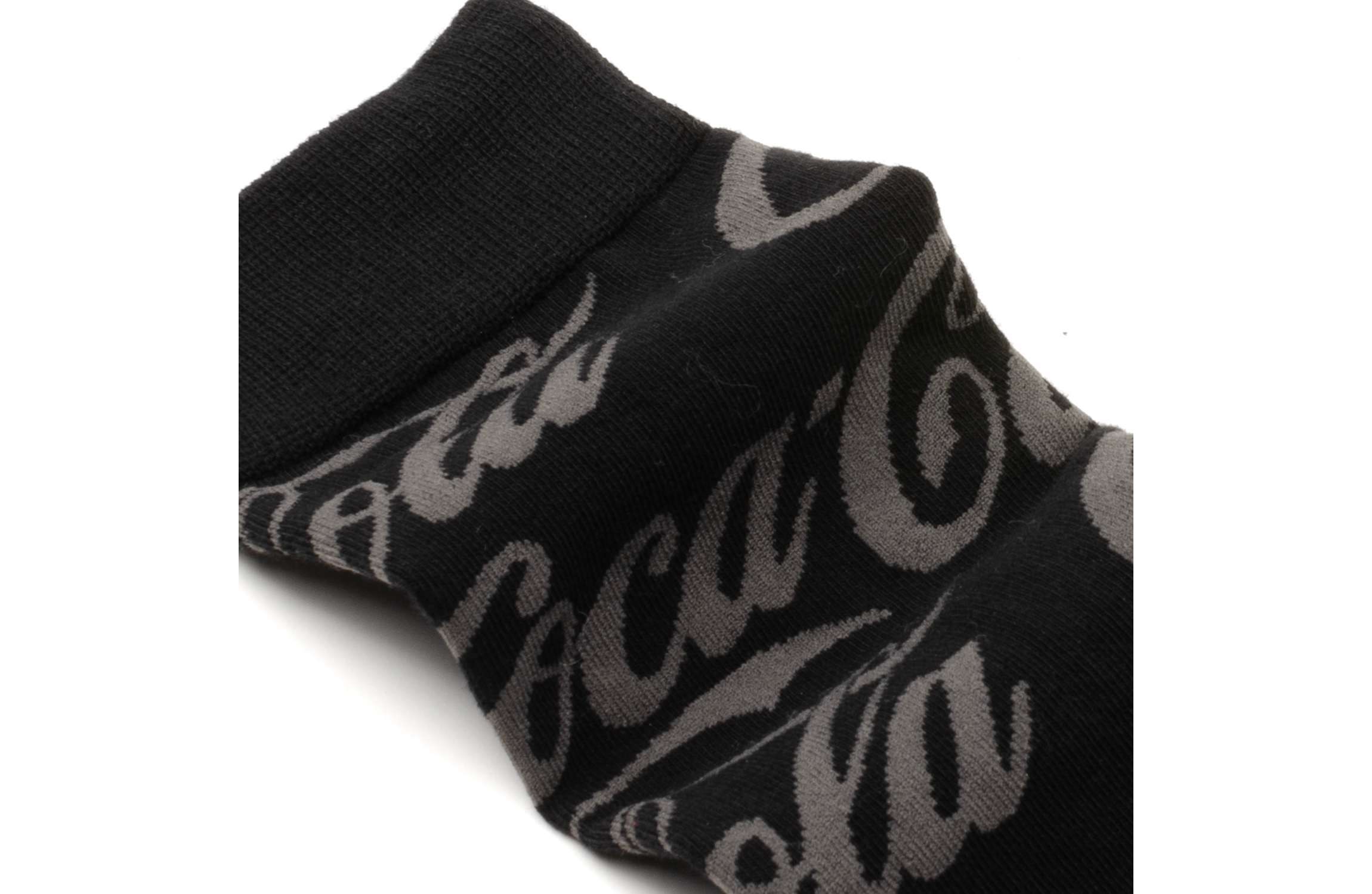 Coca-Cola Black Logo Dress Socks