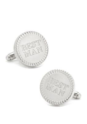 Cufflinks Inc Men’s Best Man Cufflinks, Brown
