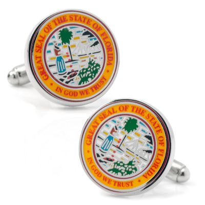 Florida Seal Cufflinks