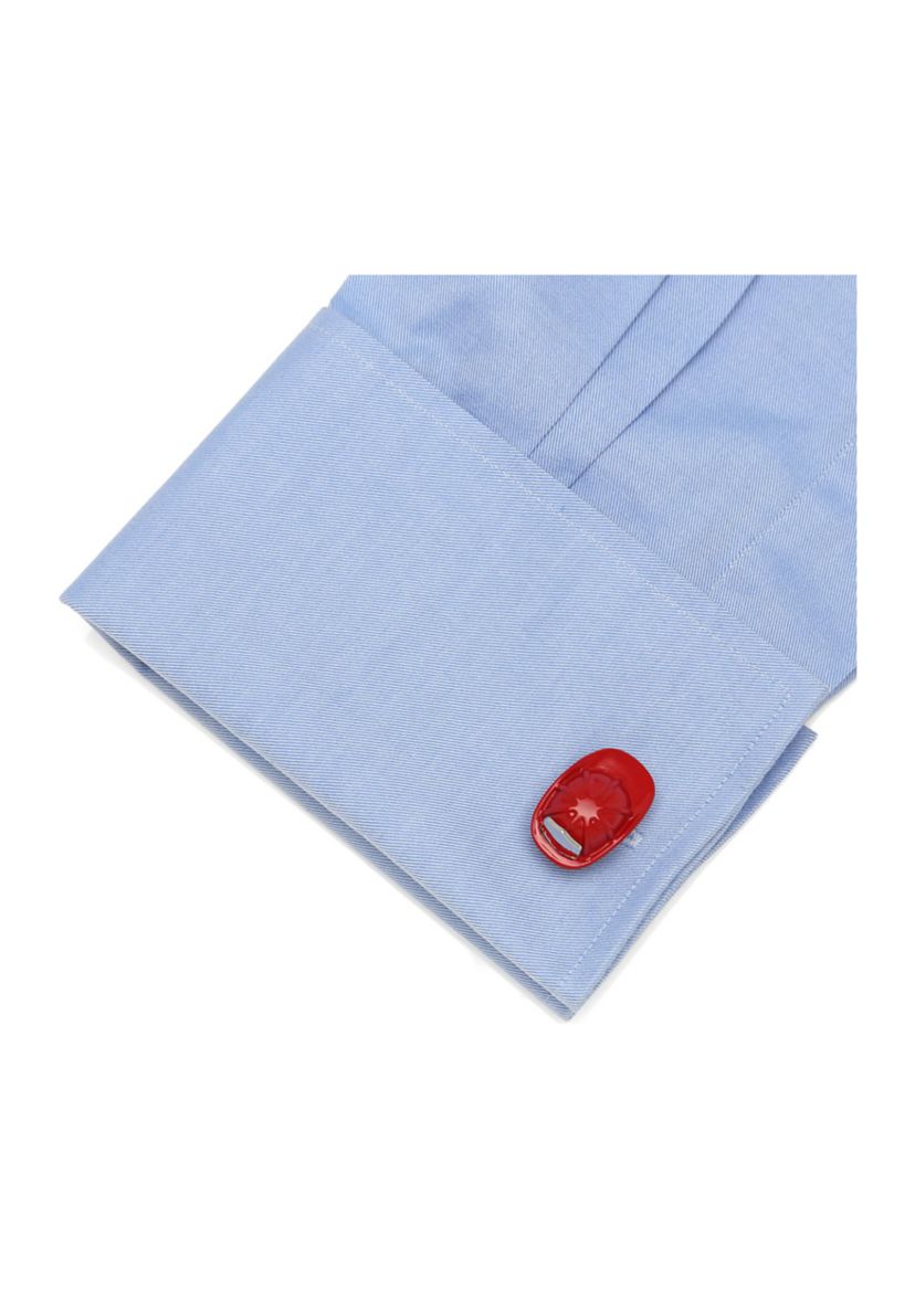 3D Fireman Hat Cufflinks