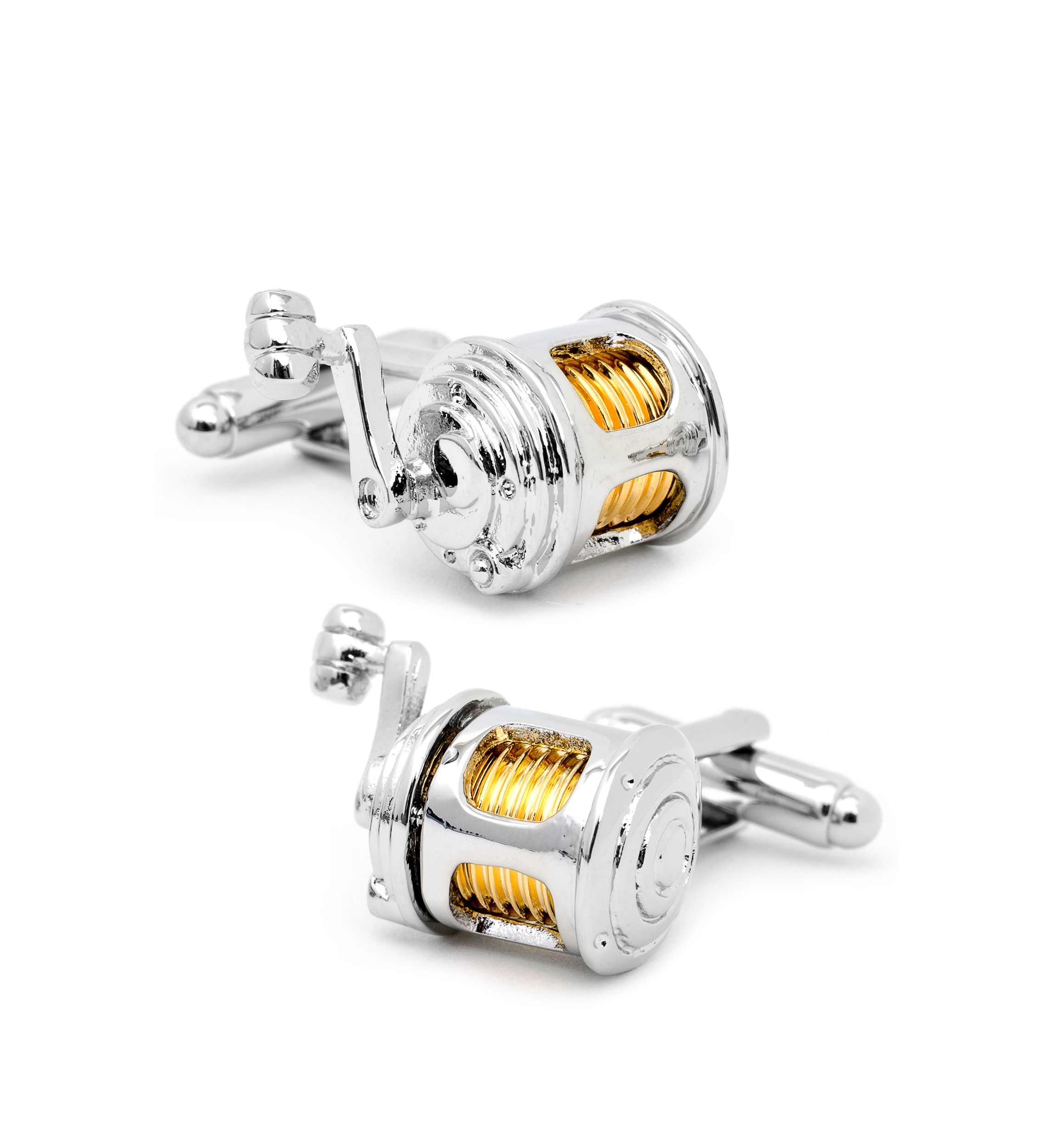 Fishing Reel Cufflinks	