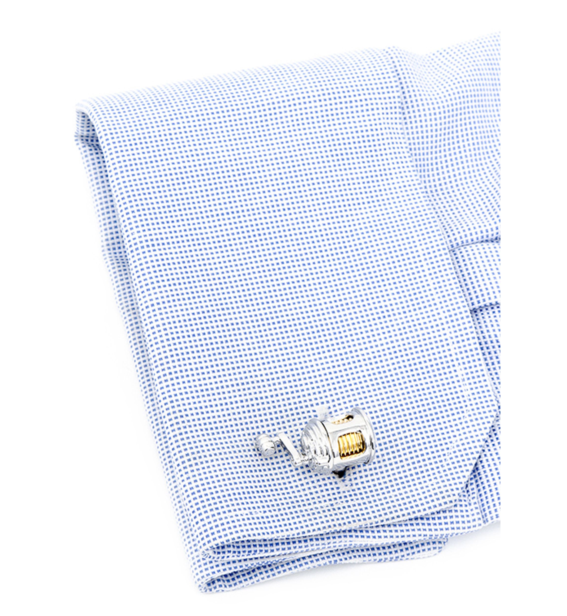 Fishing Reel Cufflinks	
