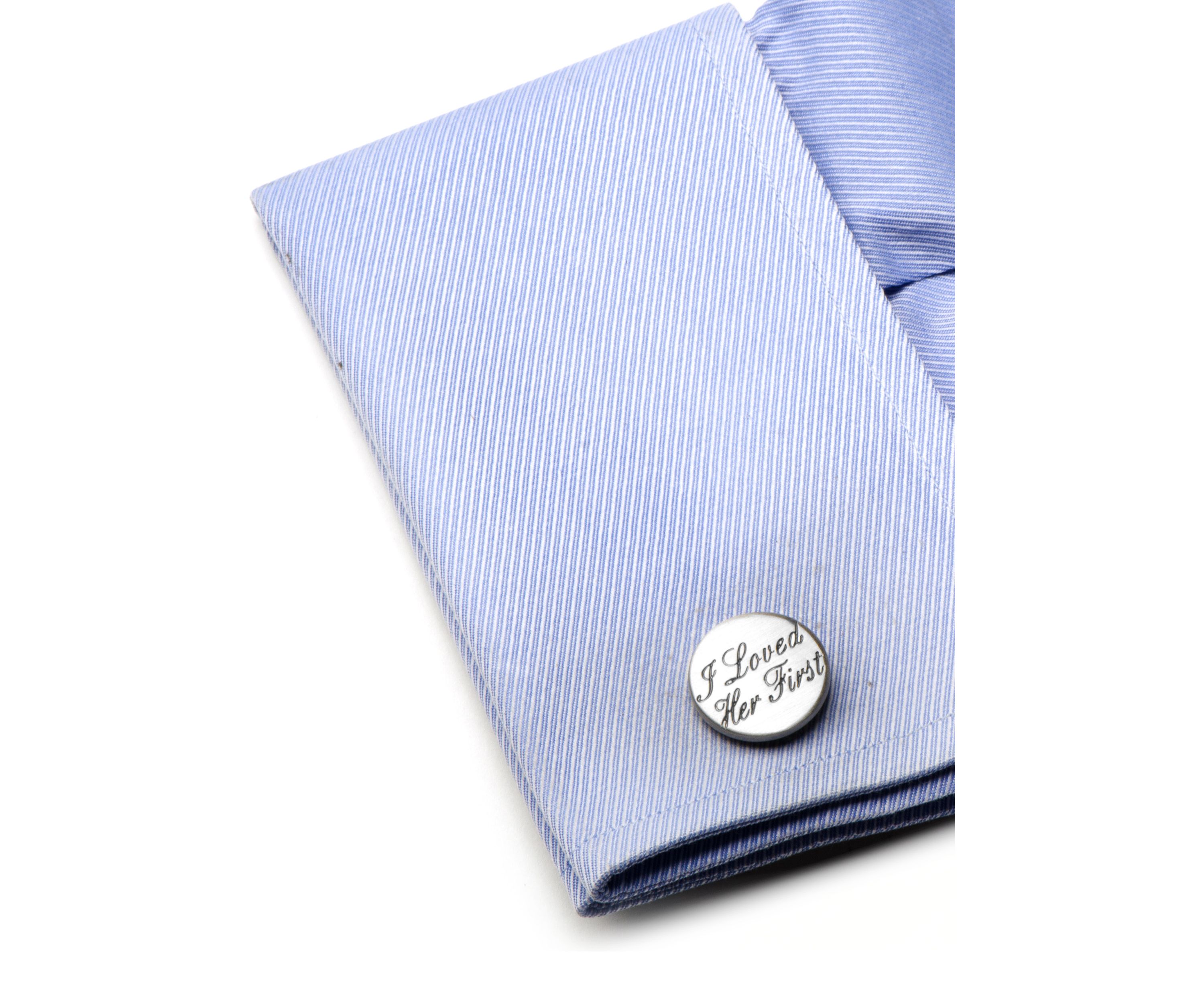 Wedding Series I Loved Her First Cufflinks