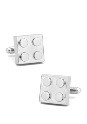 Silver Building Block Cufflinks