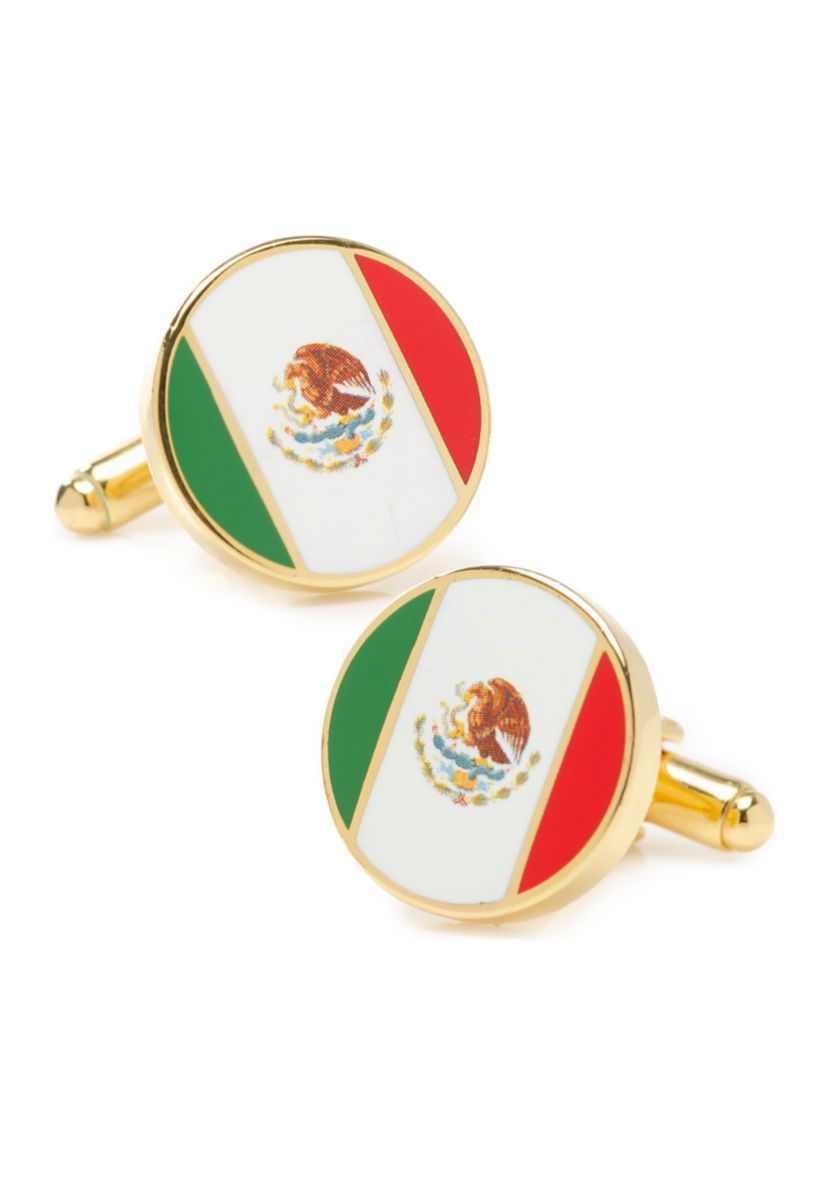 Mexico Flag Cufflinks