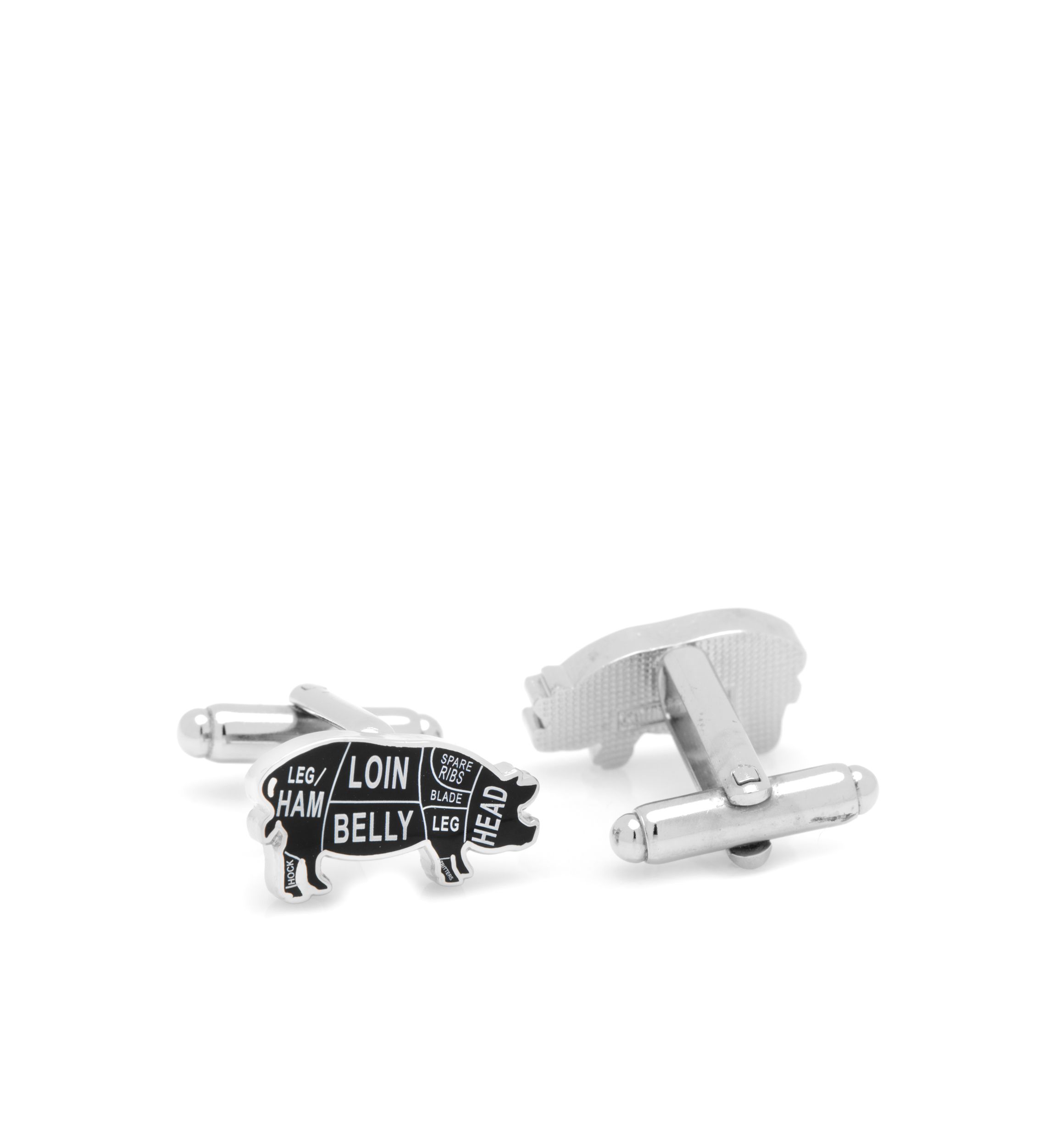 Pork Butcher Cuts Cufflinks