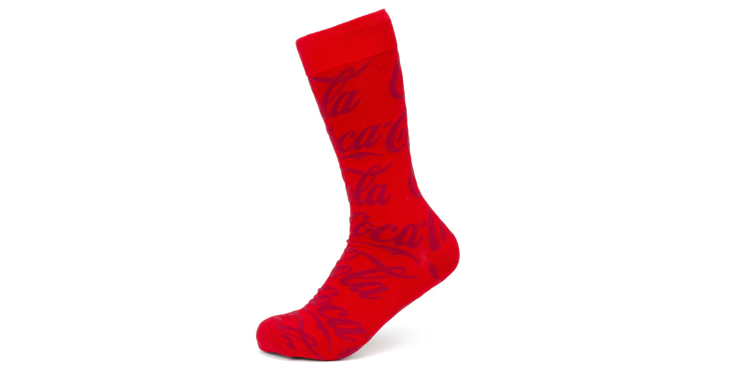 Coca-Cola Red Logo Dress Socks